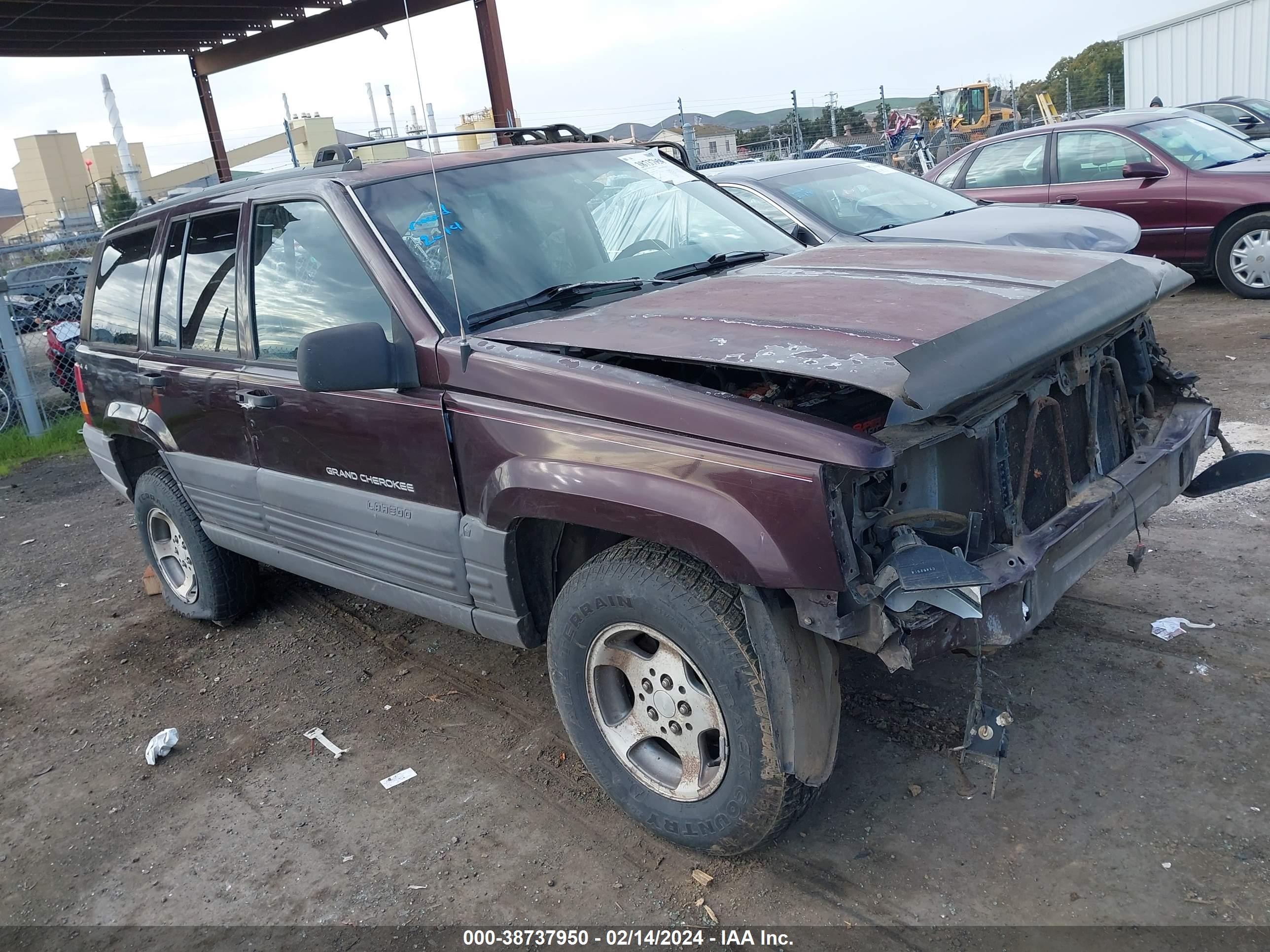 JEEP GRAND CHEROKEE 1996 1j4ez58s0tc117296