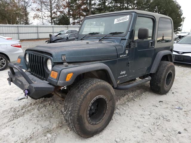 JEEP WRANGLER 2006 1j4f449s86p733577