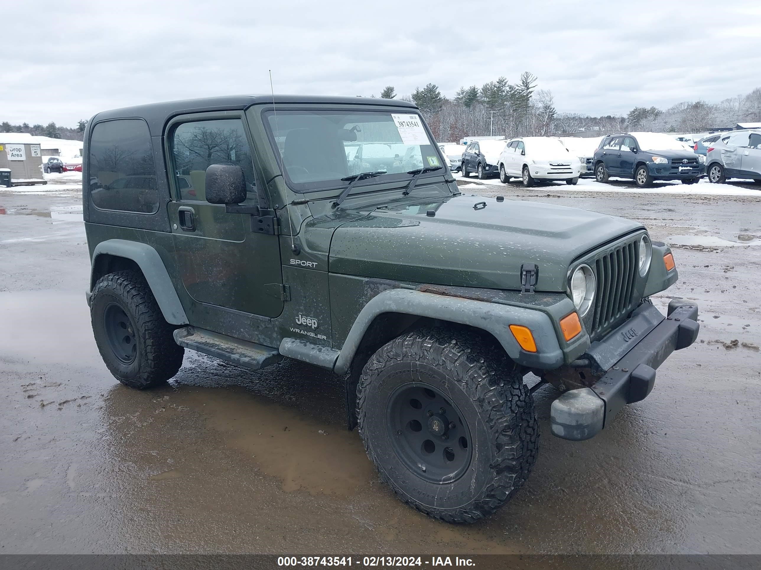 JEEP WRANGLER 2006 1j4f449s96p760738