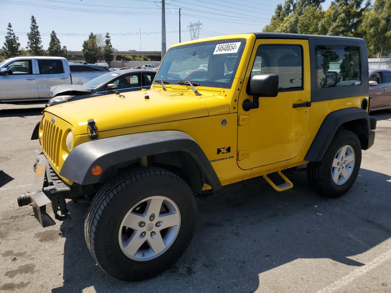 JEEP WRANGLER 2008 1j4fa24118l557056