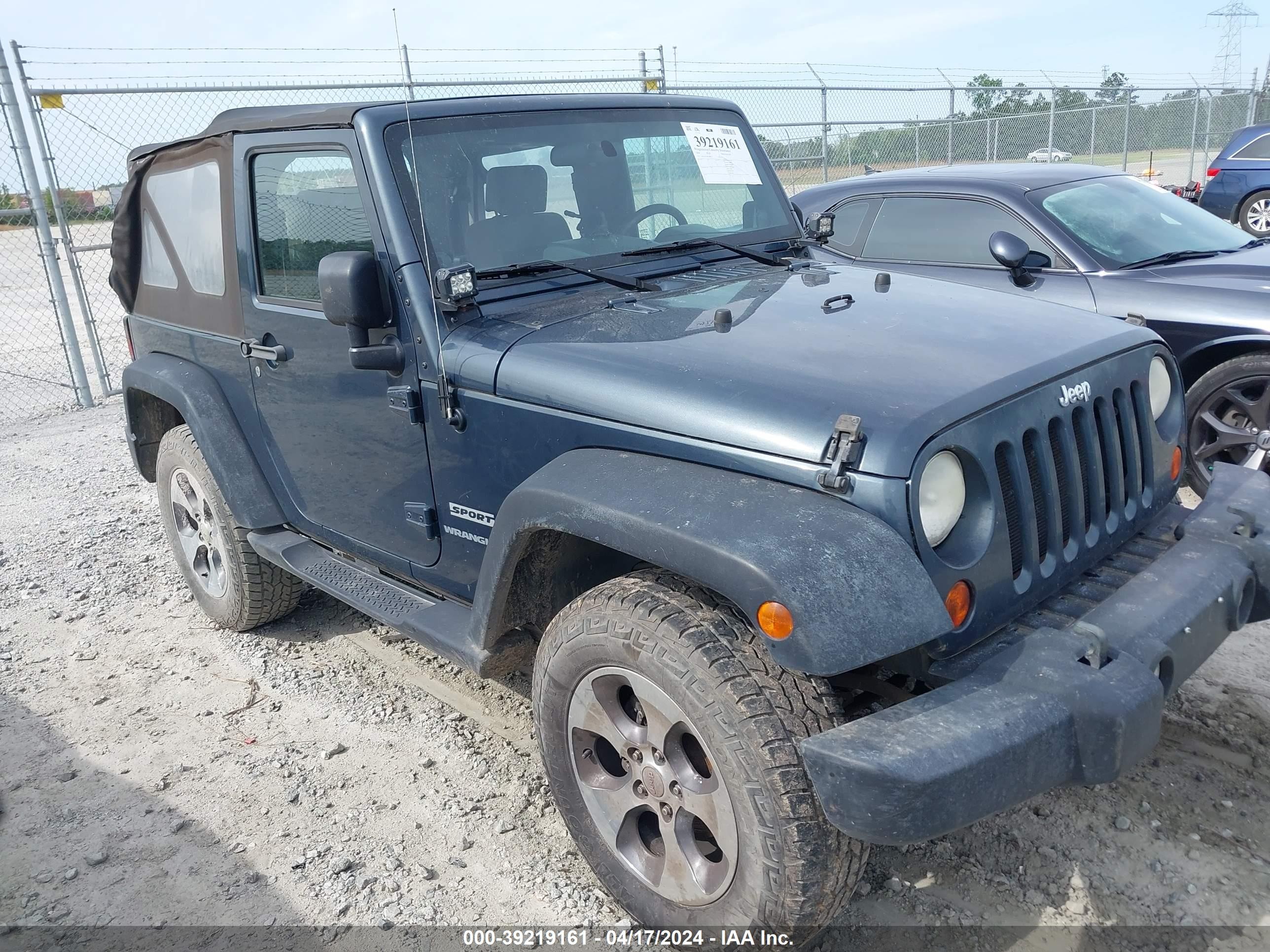 JEEP WRANGLER 2008 1j4fa24118l560331