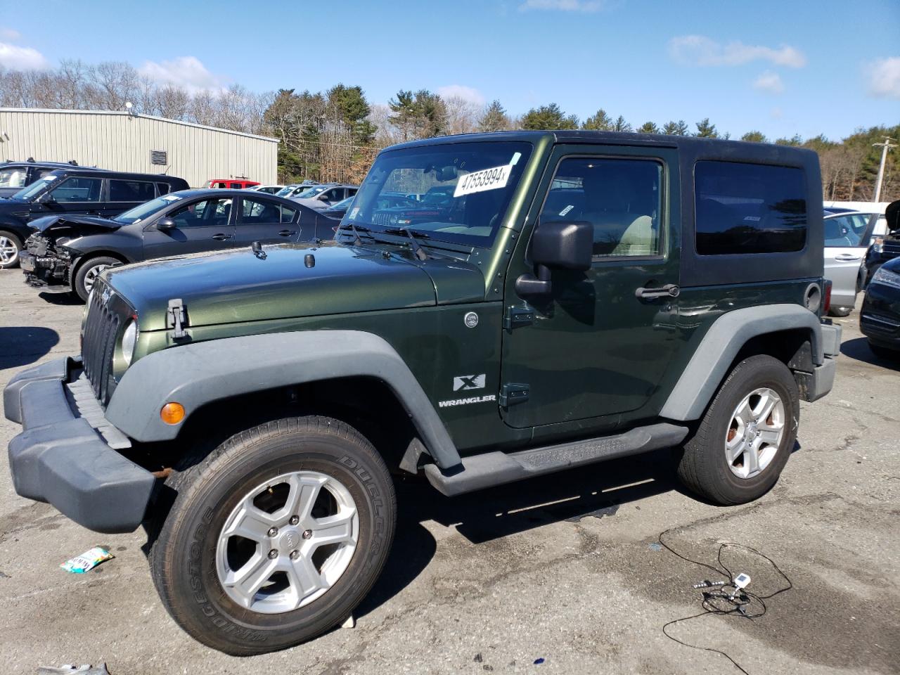 JEEP WRANGLER 2008 1j4fa24118l624626