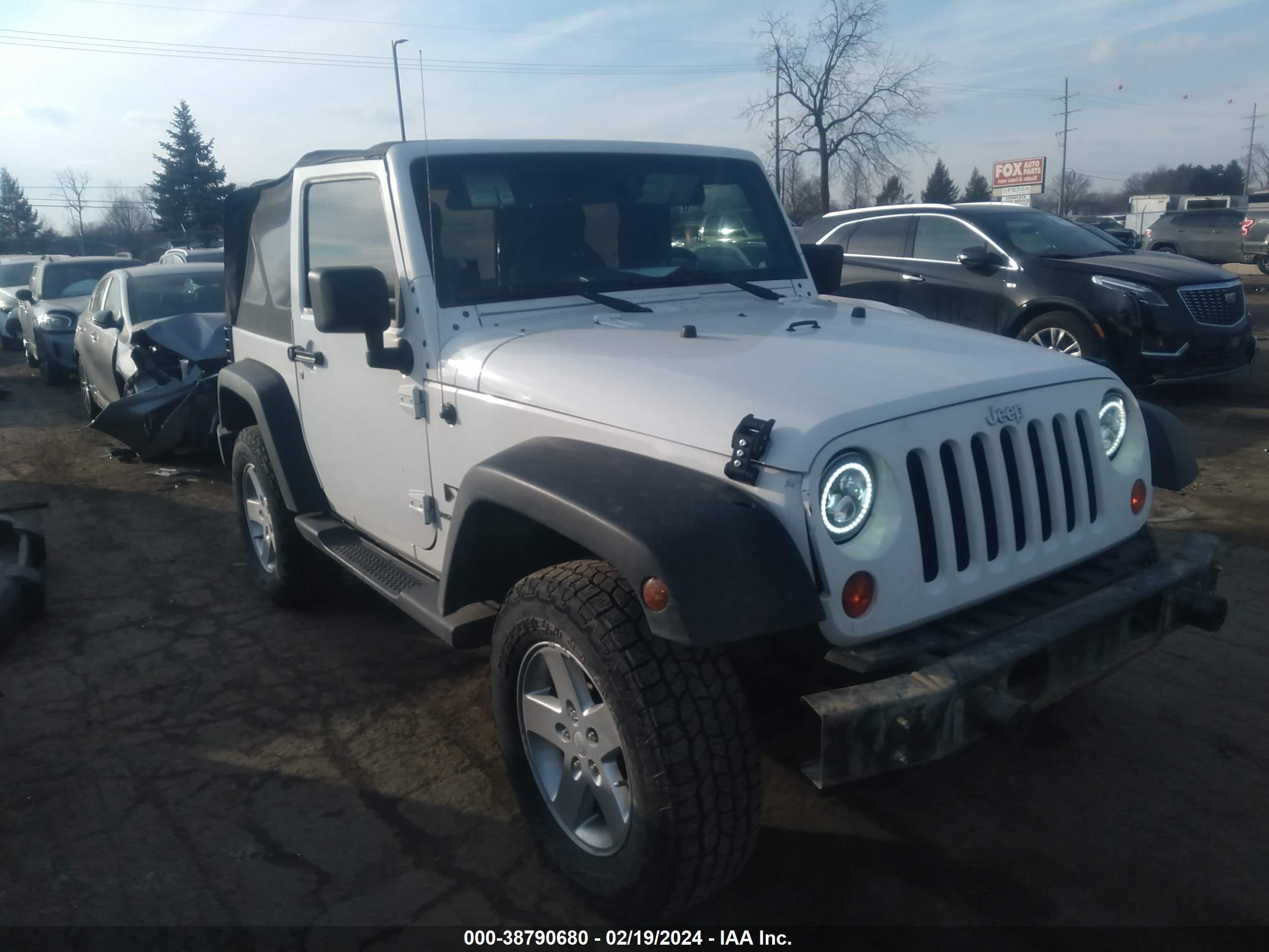 JEEP WRANGLER 2009 1j4fa24119l740152