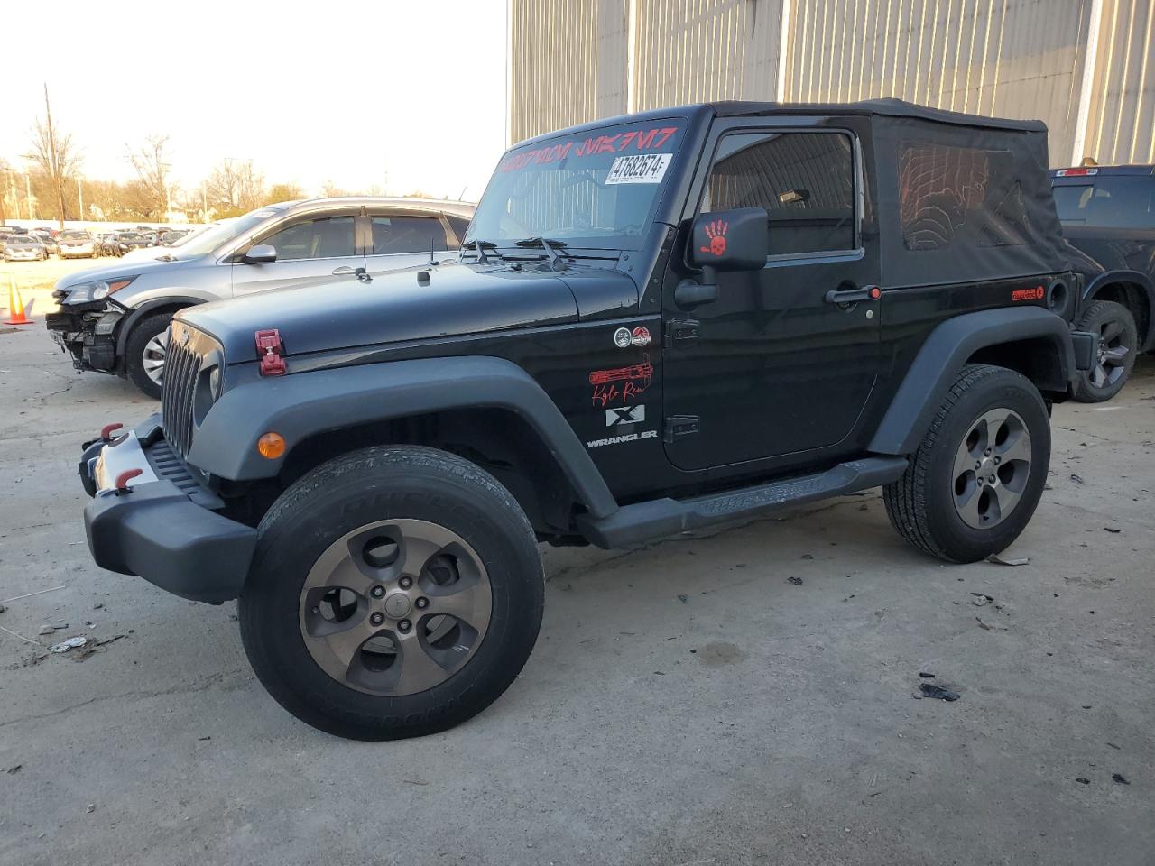 JEEP WRANGLER 2009 1j4fa24119l775306