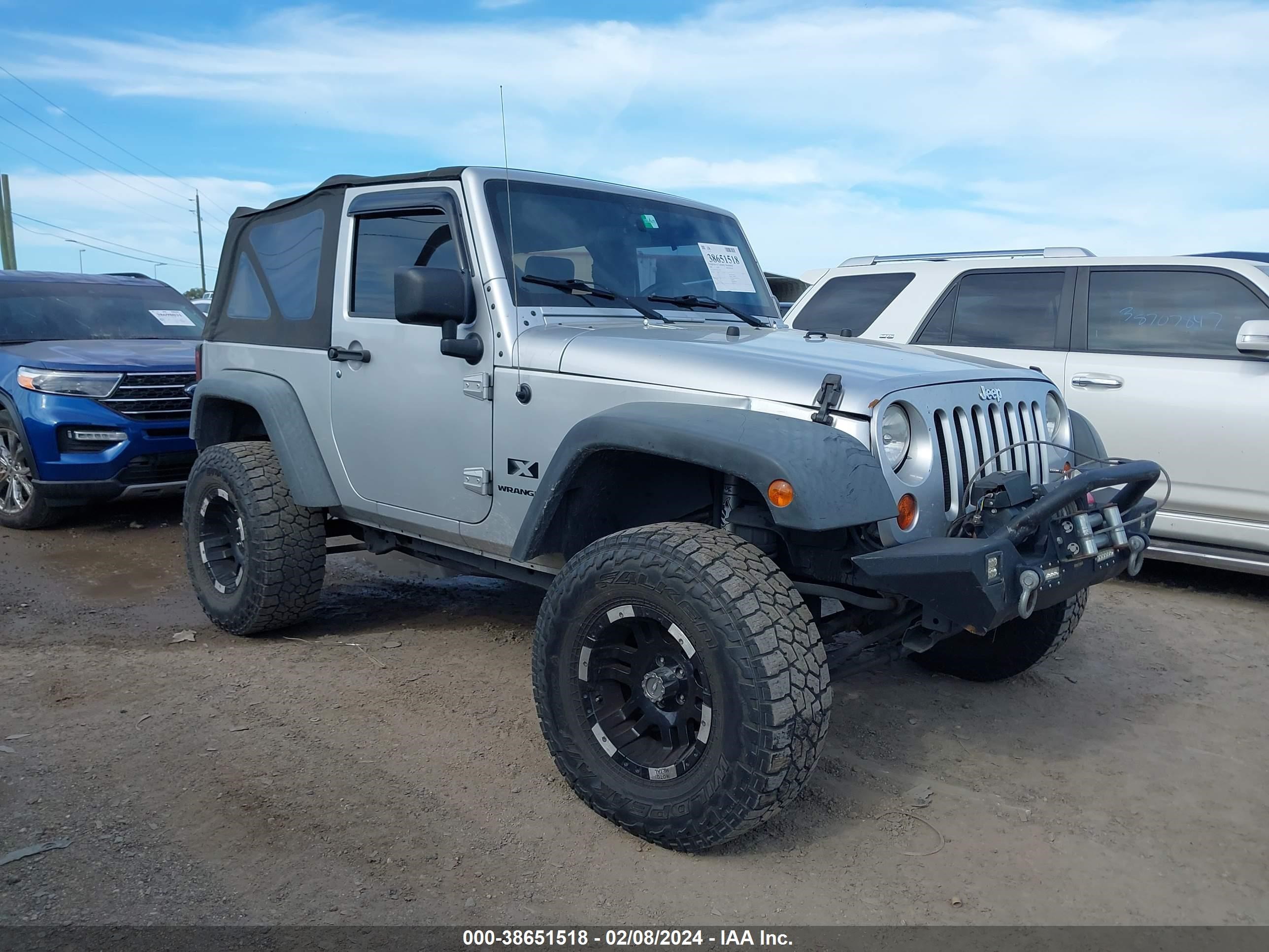 JEEP WRANGLER 2008 1j4fa24128l535793