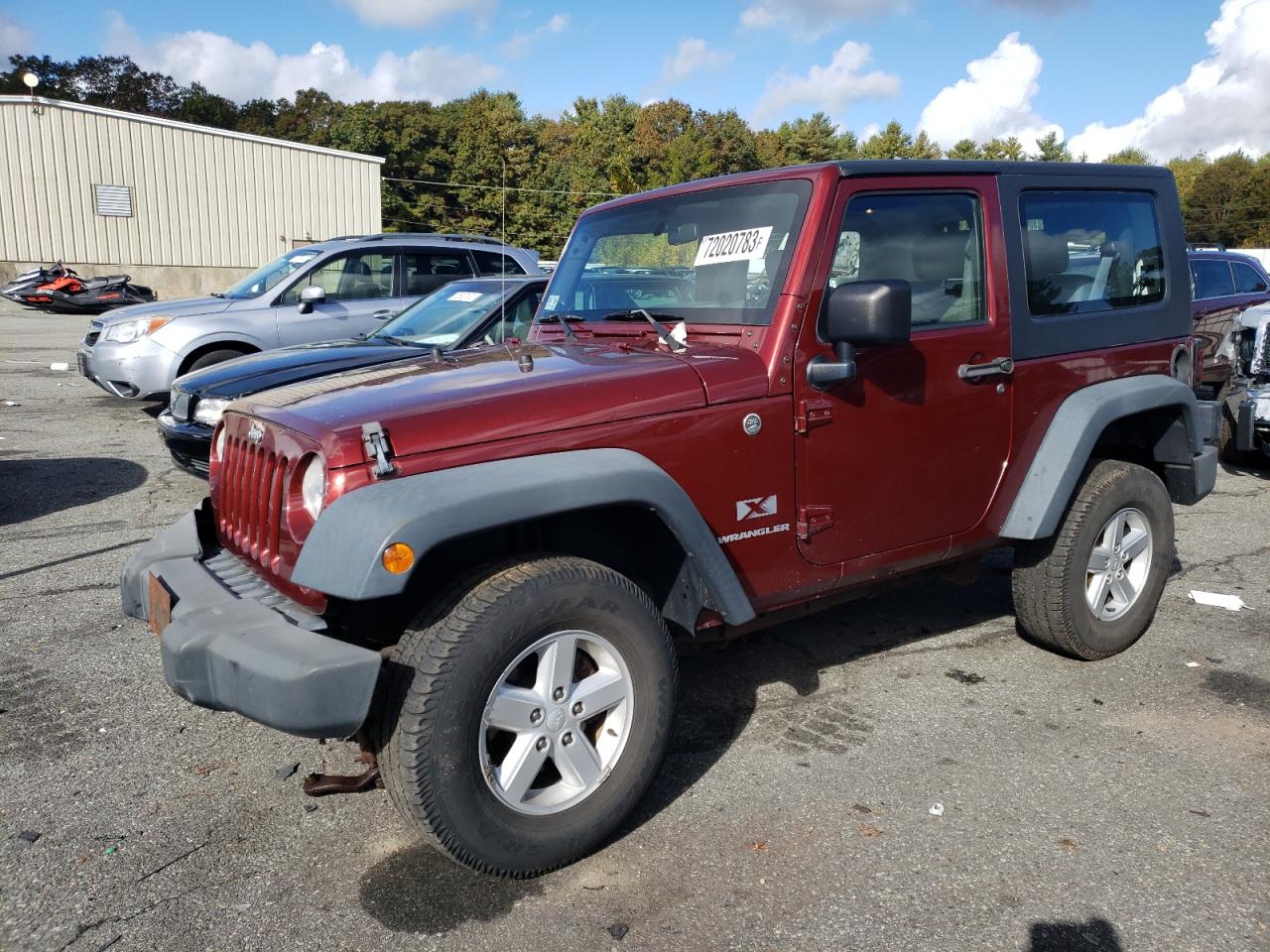 JEEP WRANGLER 2008 1j4fa24128l584072