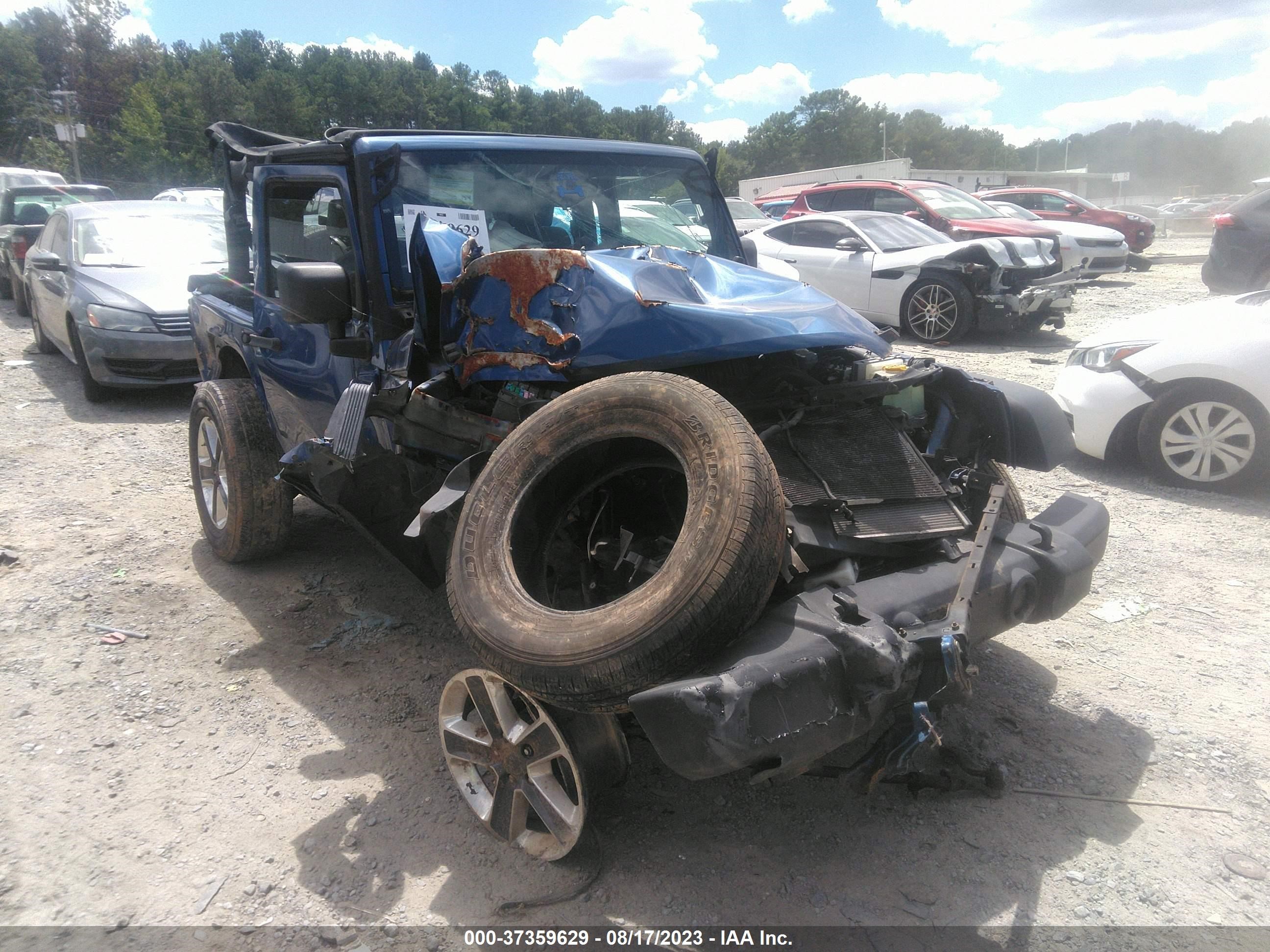 JEEP WRANGLER 2009 1j4fa24129l783592