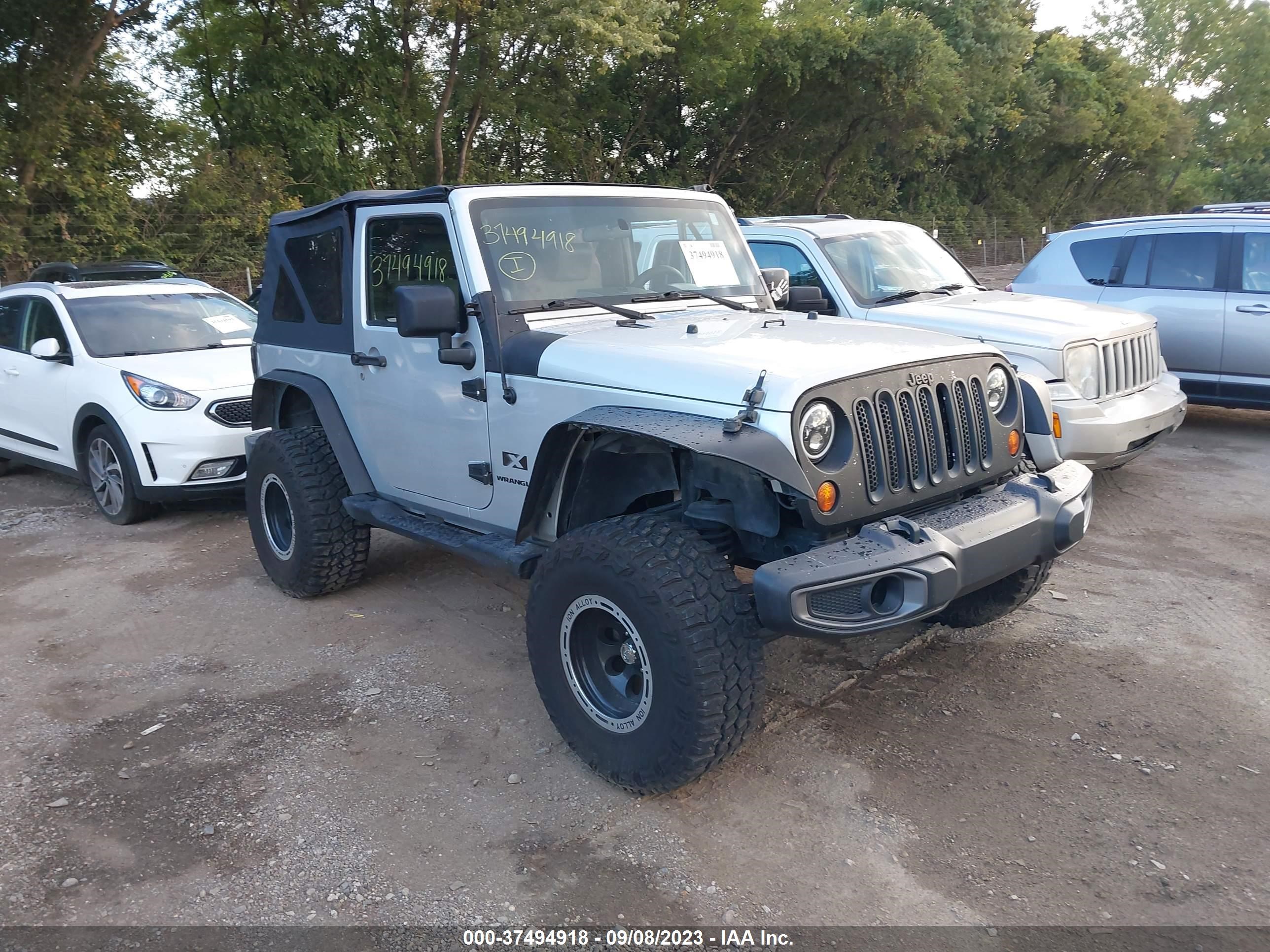 JEEP WRANGLER 2008 1j4fa24138l540243