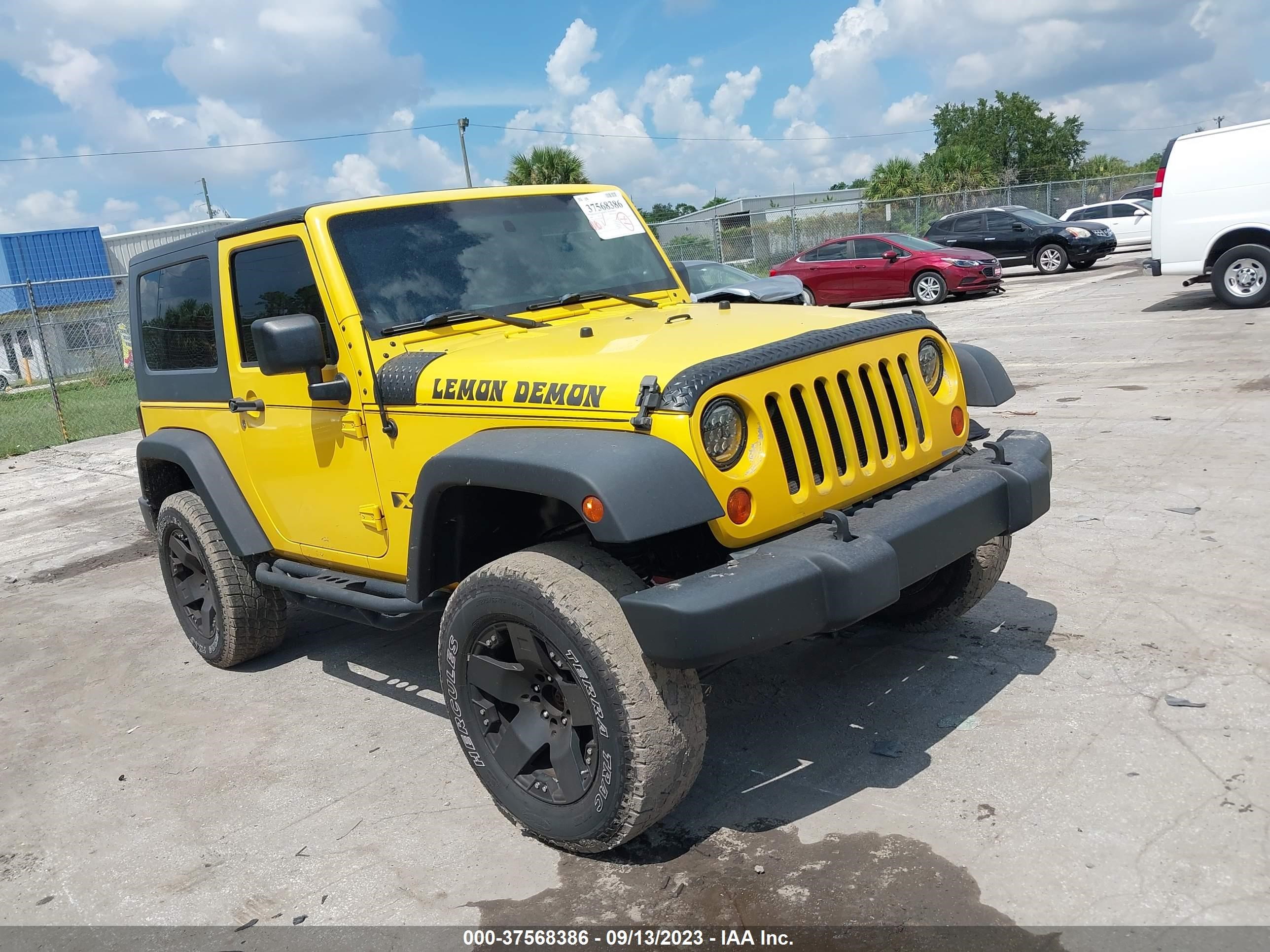 JEEP WRANGLER 2008 1j4fa24138l599485