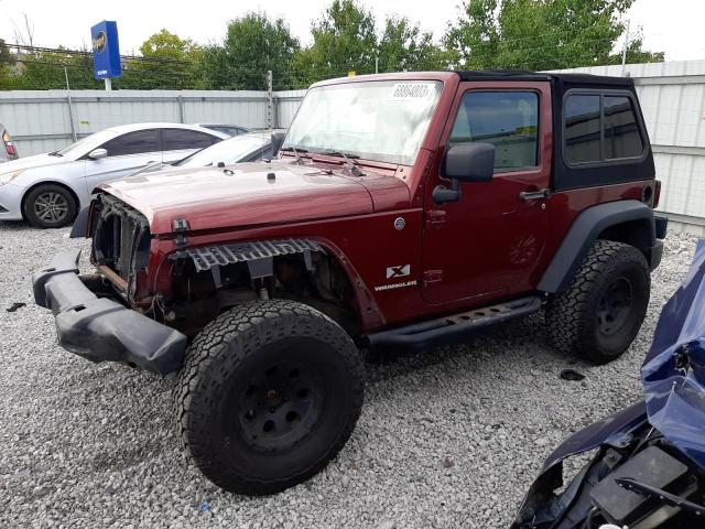 JEEP WRANGLER X 2008 1j4fa24138l635188