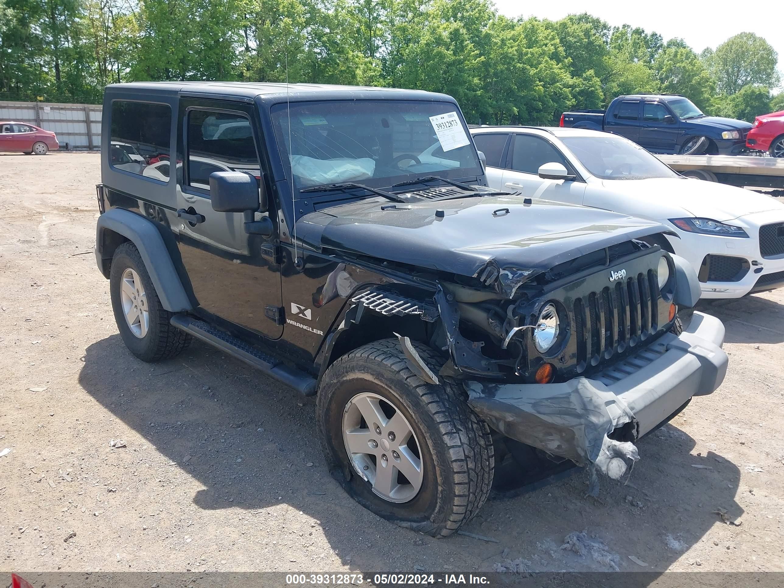 JEEP WRANGLER 2008 1j4fa24148l559996