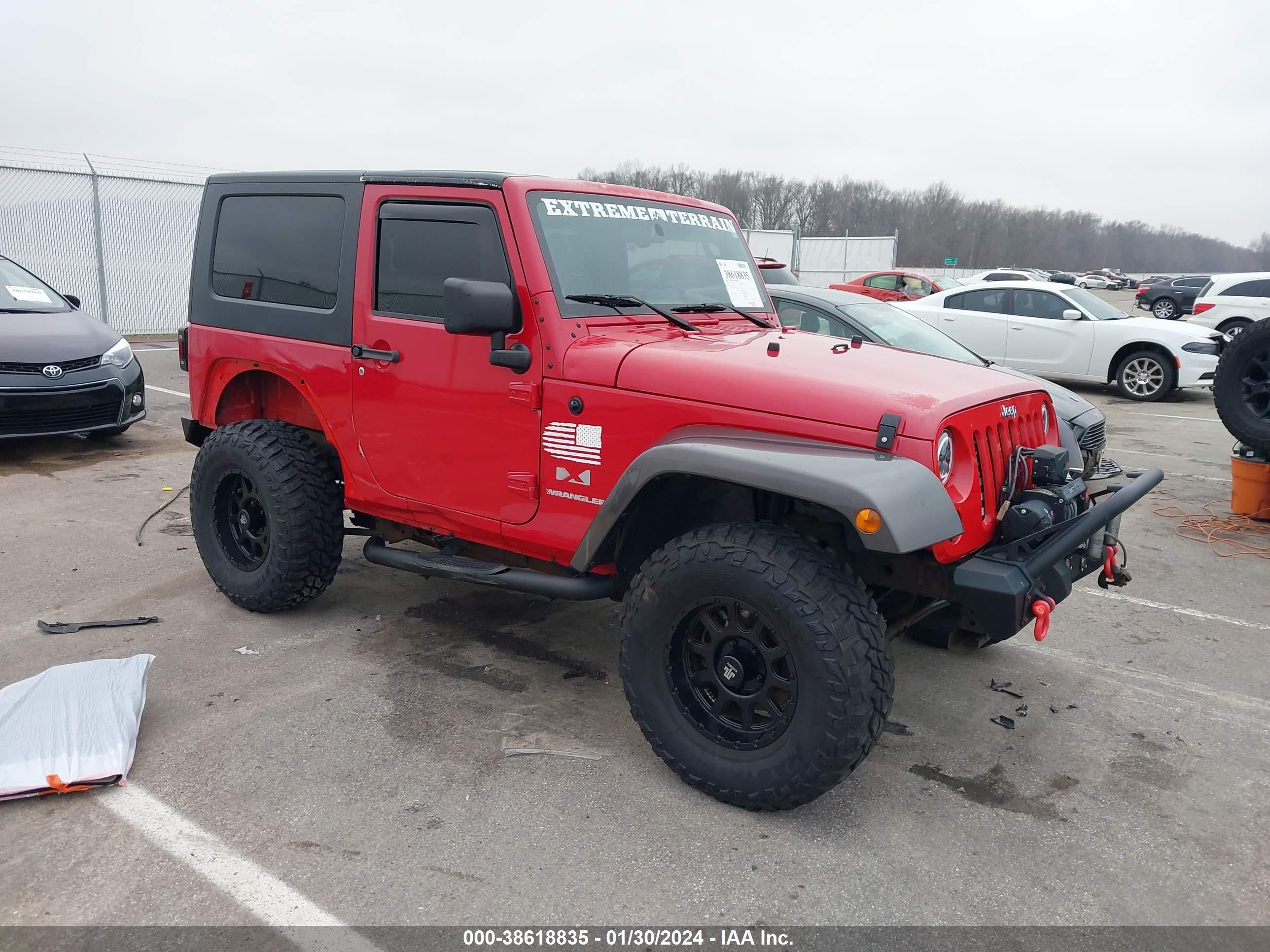 JEEP WRANGLER 2008 1j4fa24148l647575