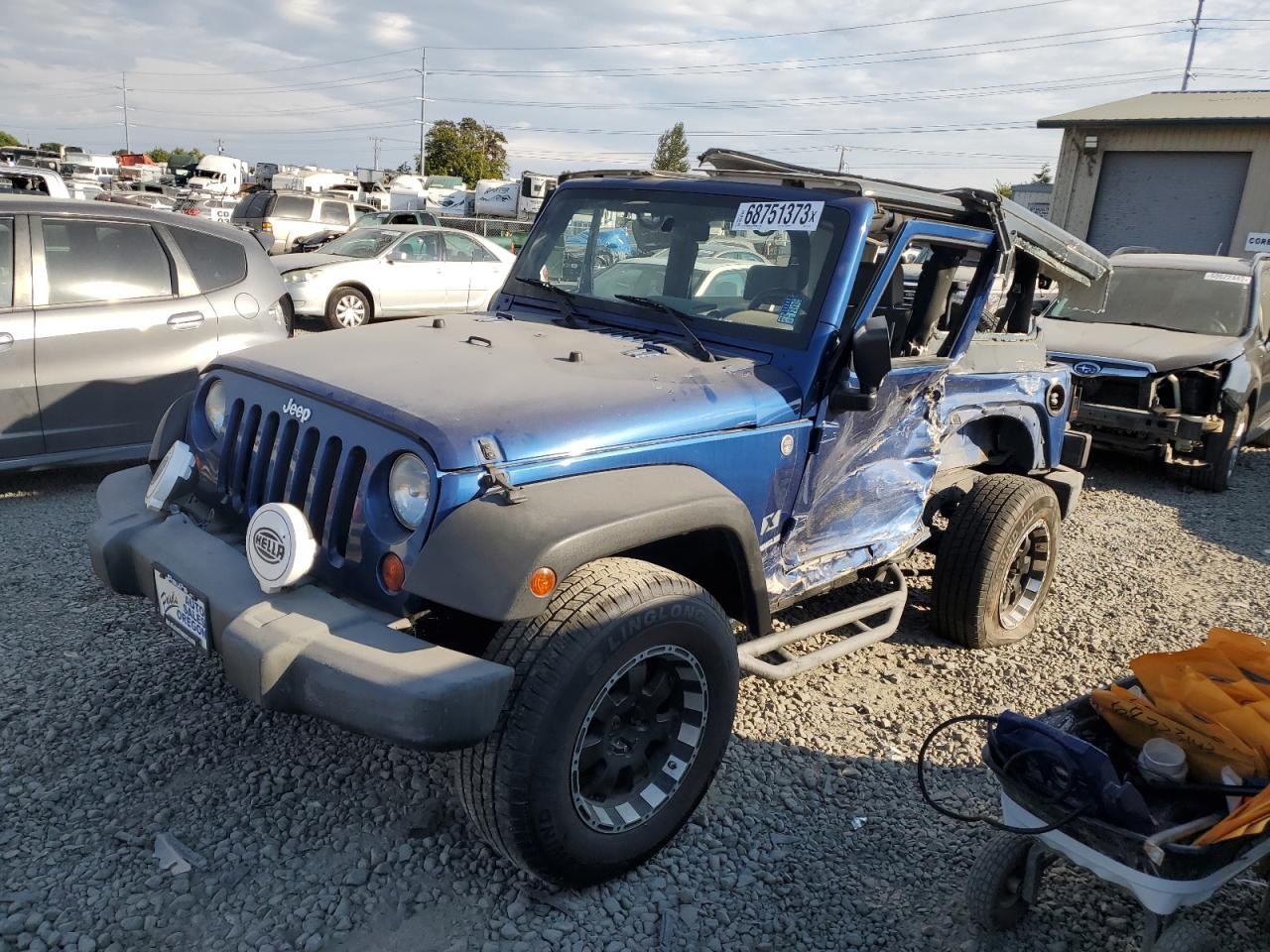 JEEP WRANGLER 2009 1j4fa24149l726763