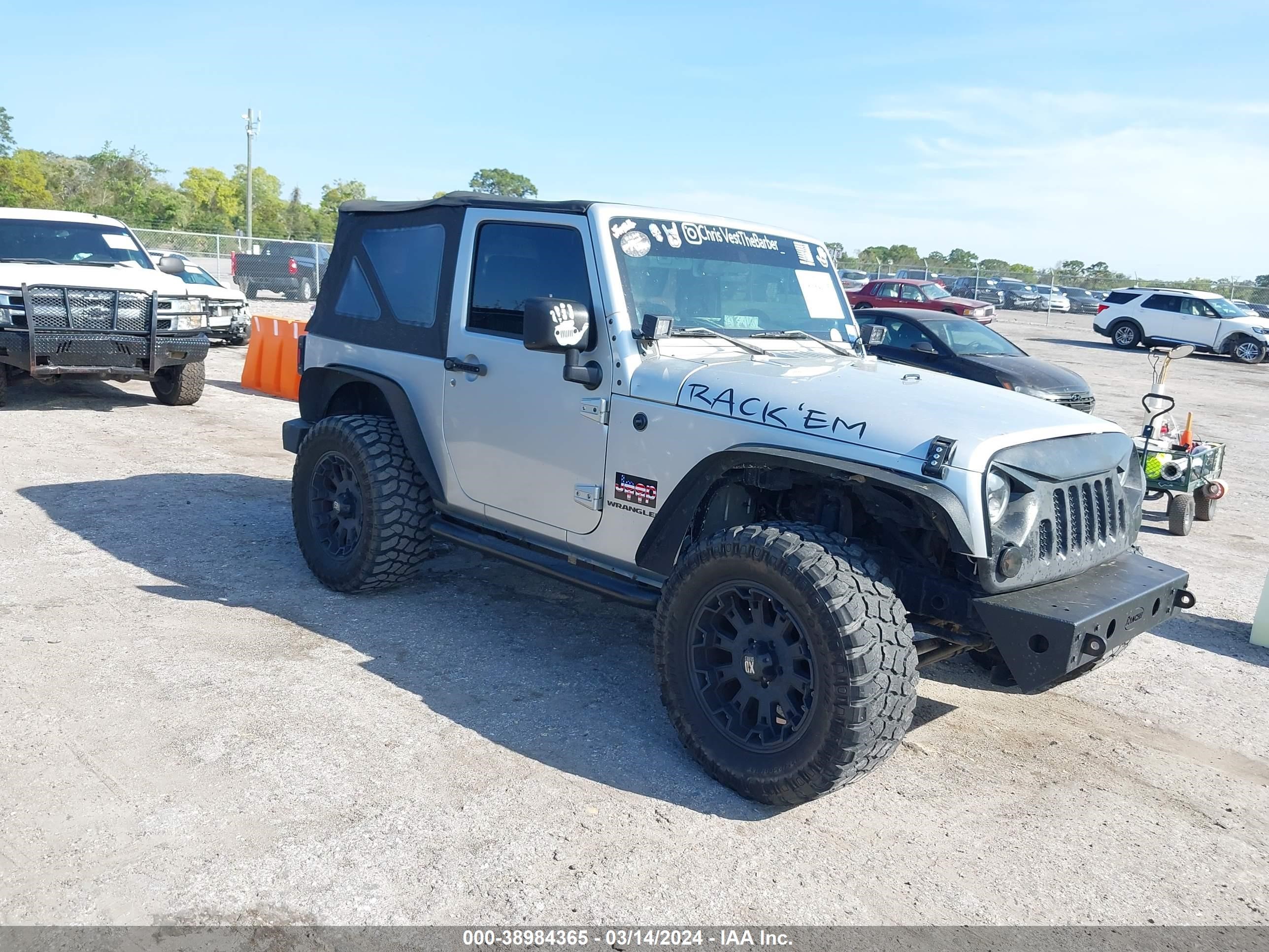 JEEP WRANGLER 2007 1j4fa24157l134916