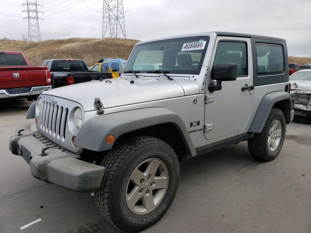 JEEP WRANGLER 2008 1j4fa24158l653076