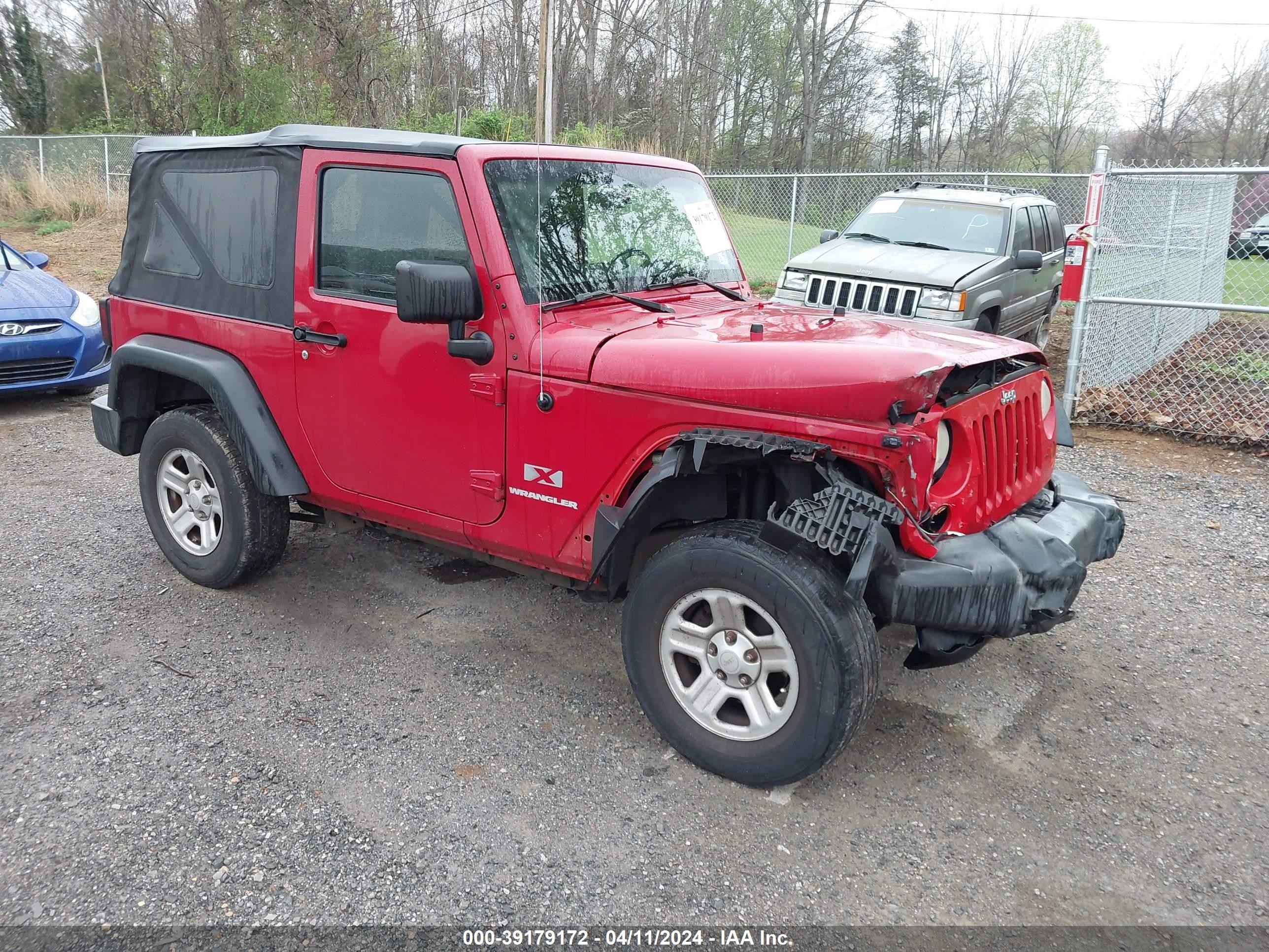 JEEP WRANGLER 2009 1j4fa24169l700293