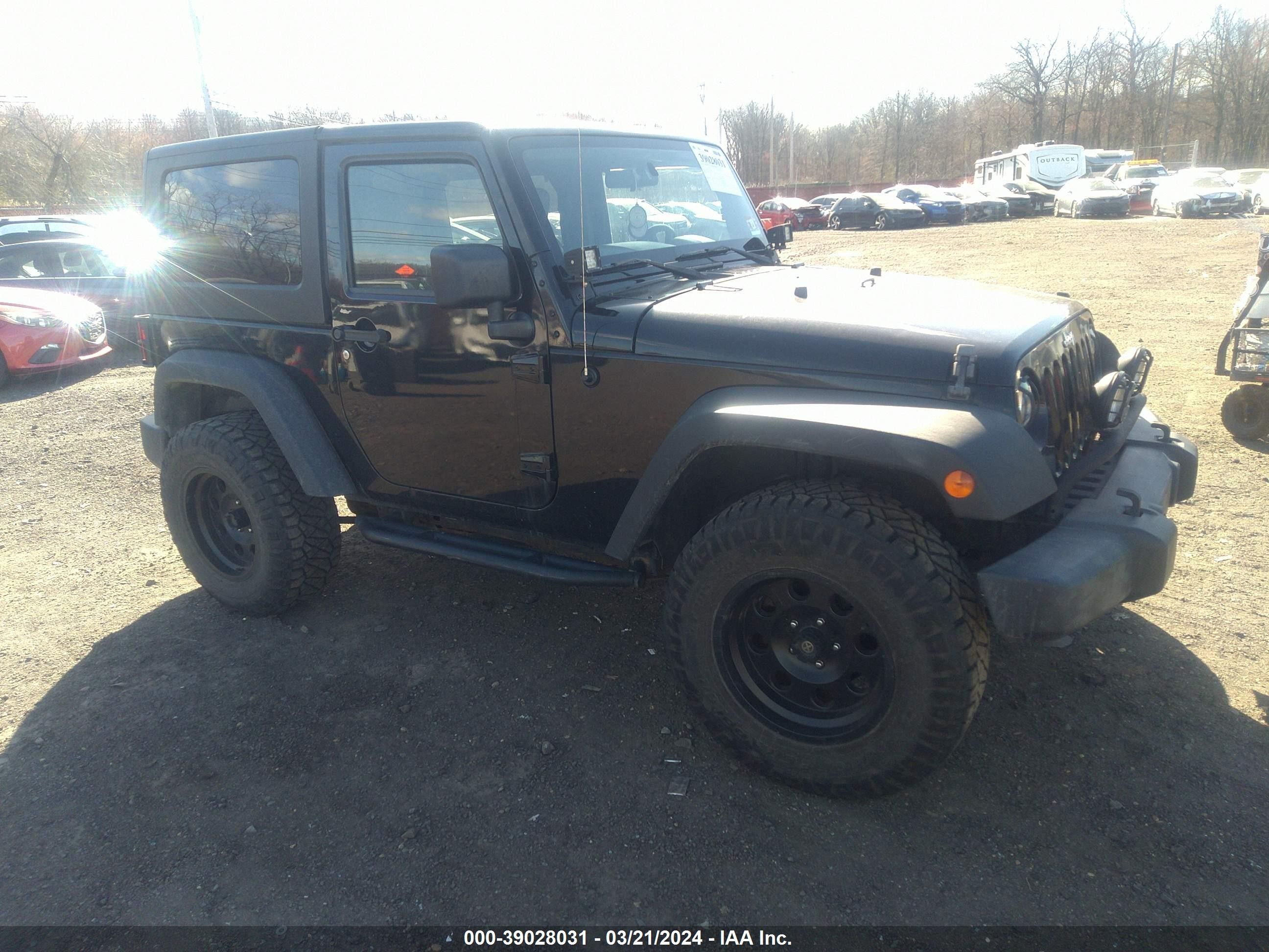 JEEP WRANGLER 2007 1j4fa24177l171496