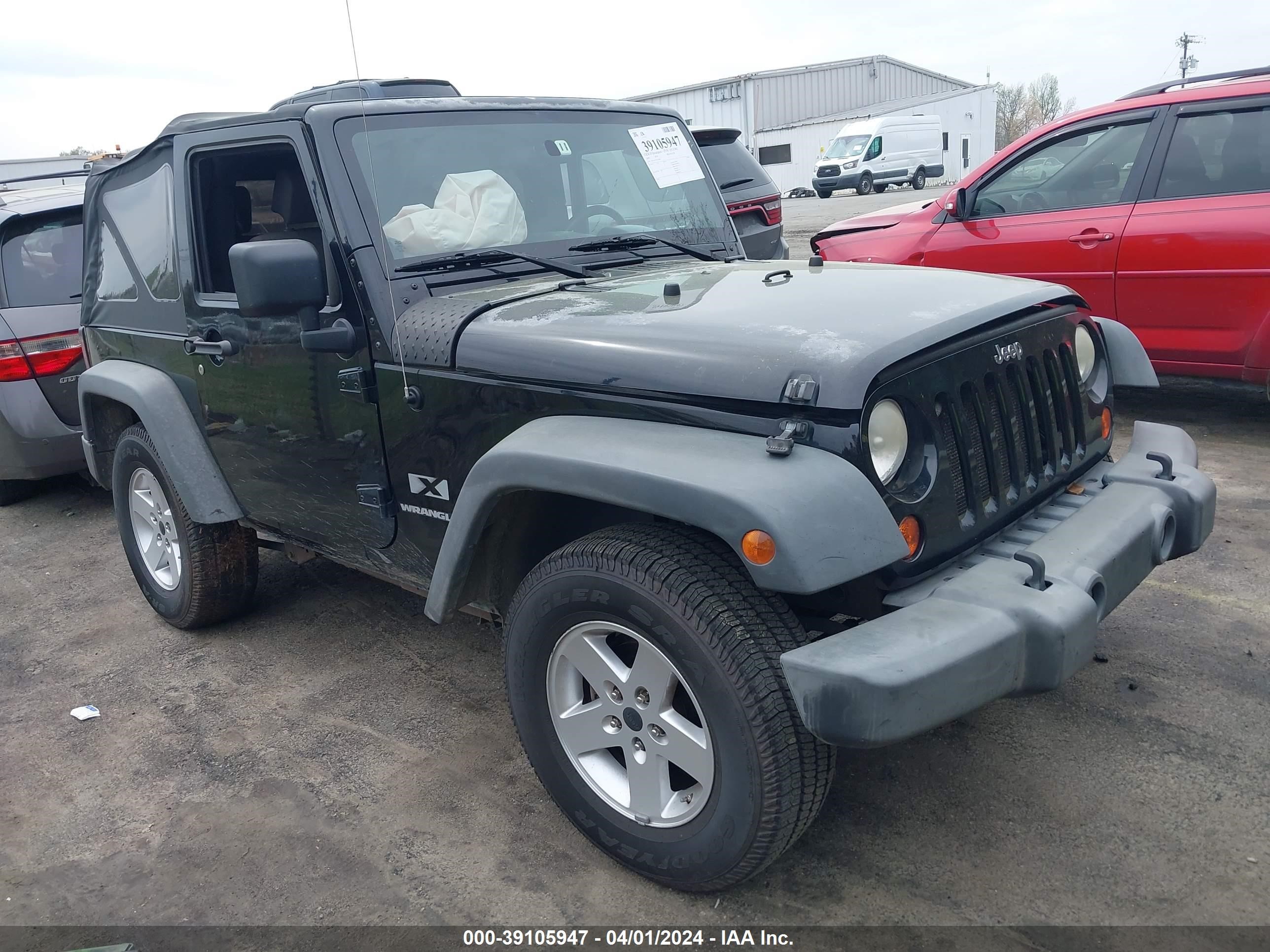 JEEP WRANGLER 2009 1j4fa24179l713814