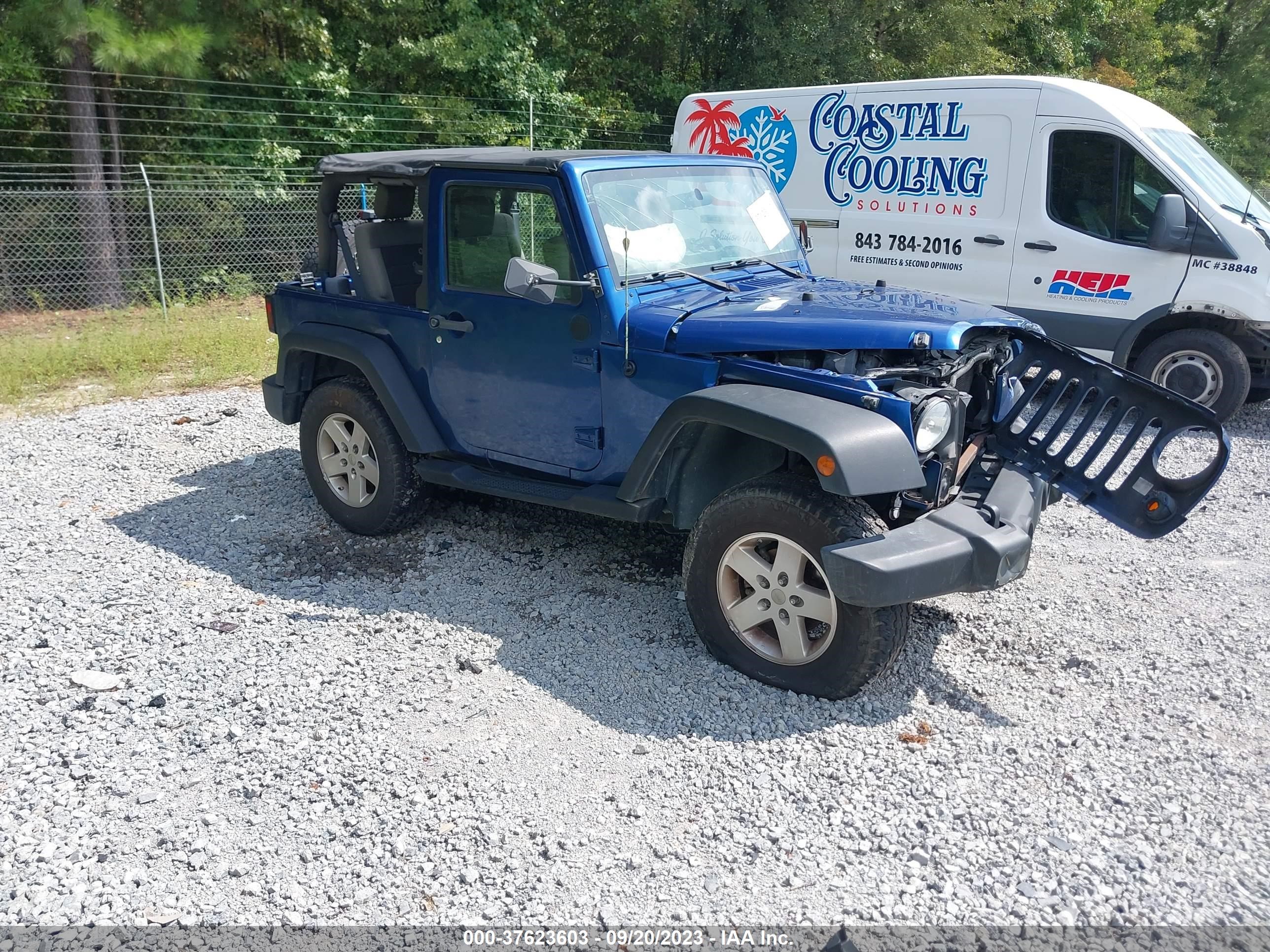 JEEP WRANGLER 2009 1j4fa24179l767002