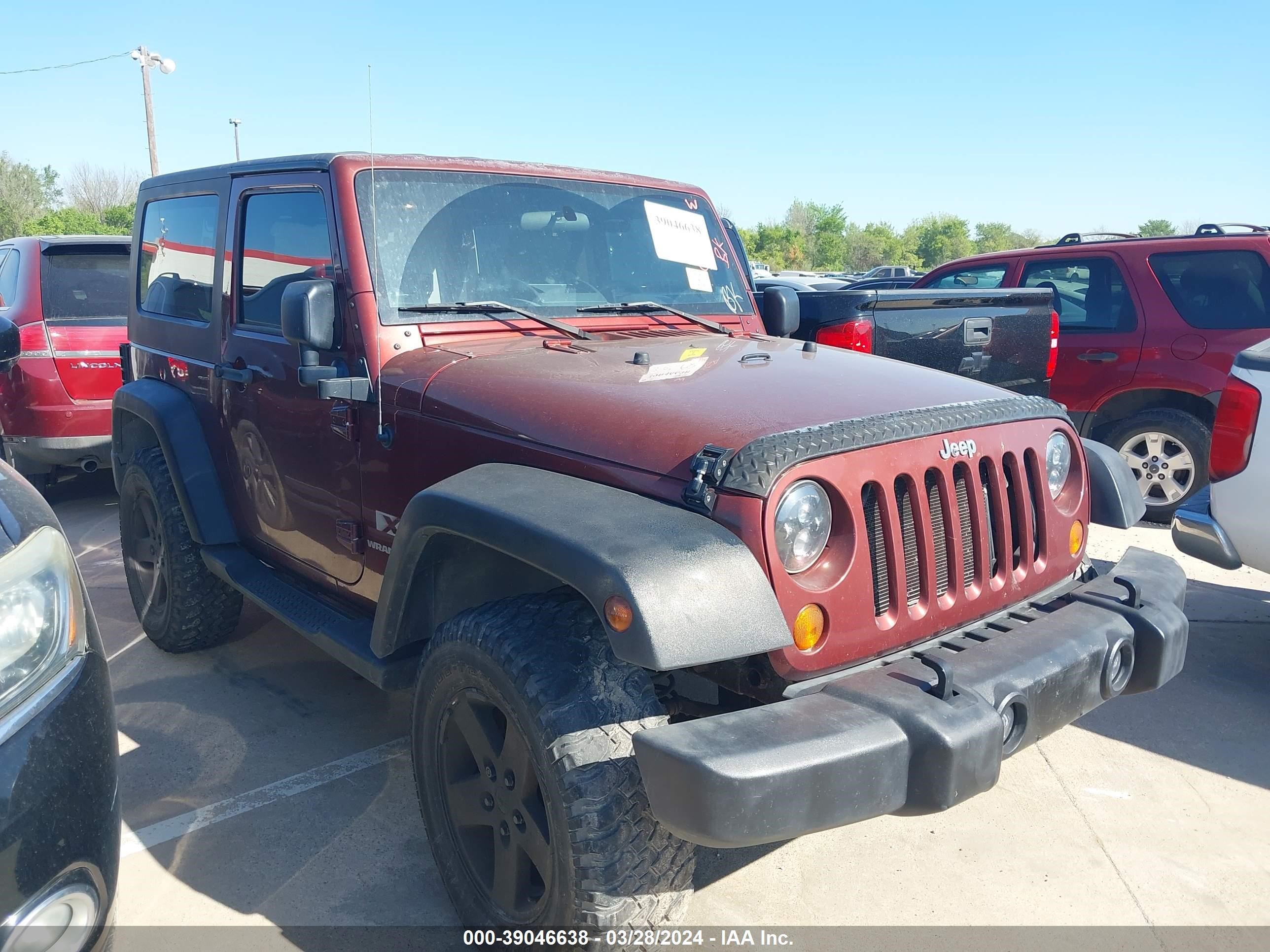 JEEP WRANGLER 2007 1j4fa24187l179994