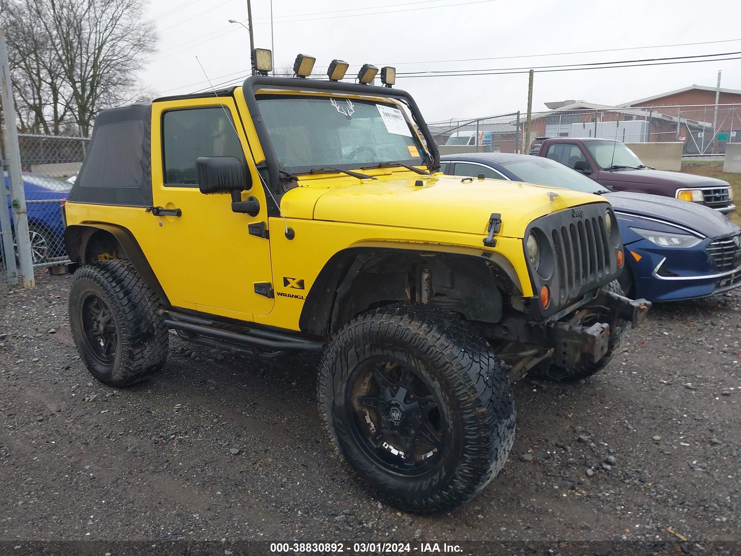 JEEP WRANGLER 2008 1j4fa24188l548547