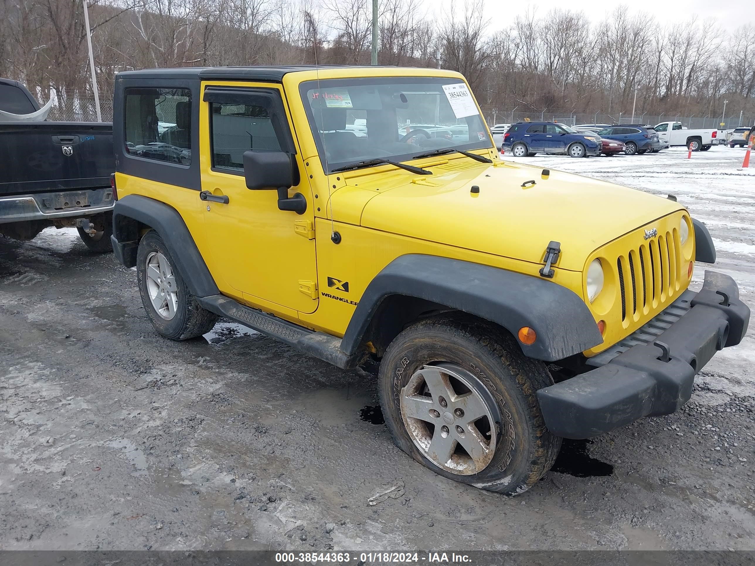 JEEP WRANGLER 2008 1j4fa24198l526766