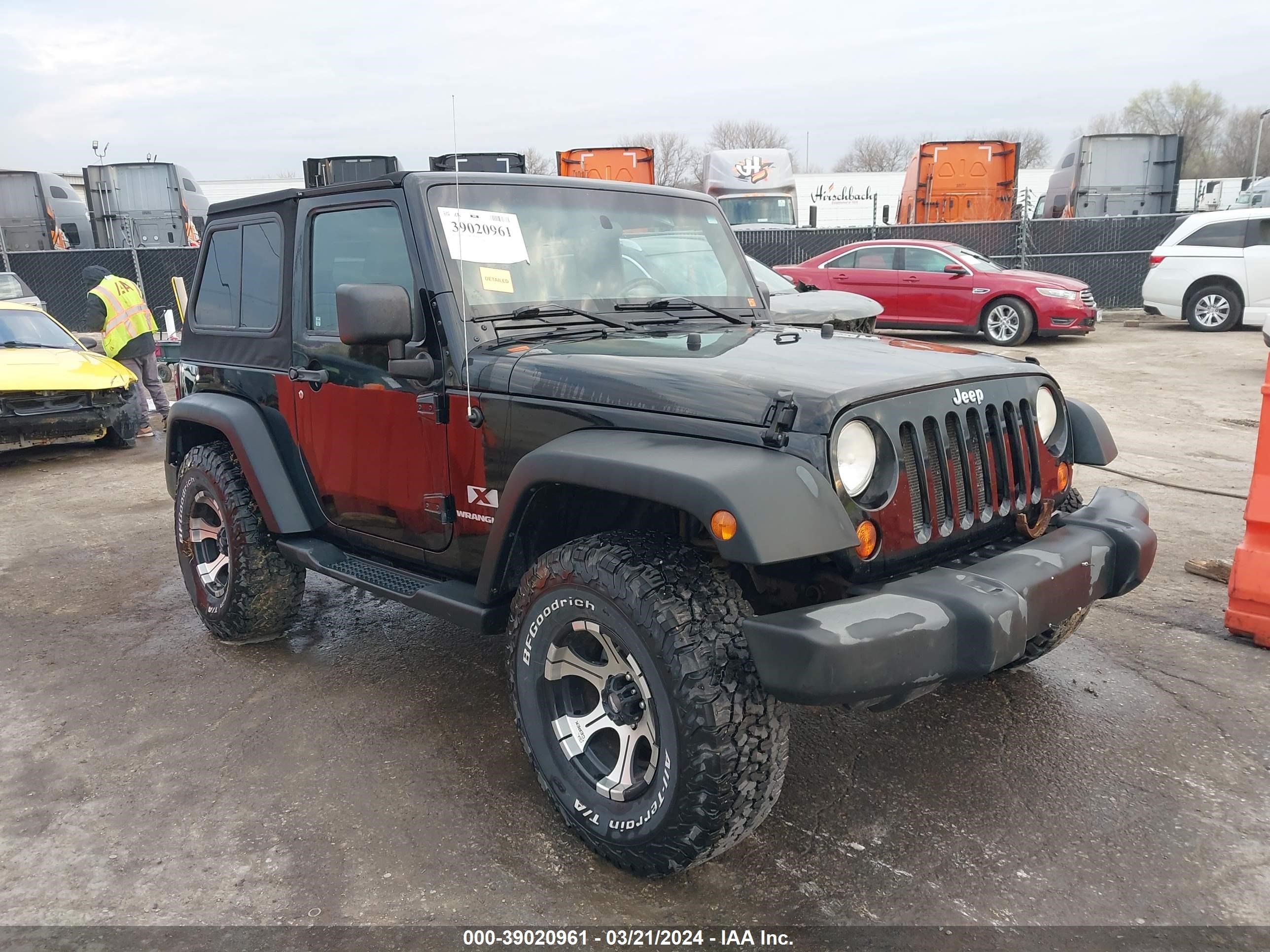 JEEP WRANGLER 2008 1j4fa24198l642727