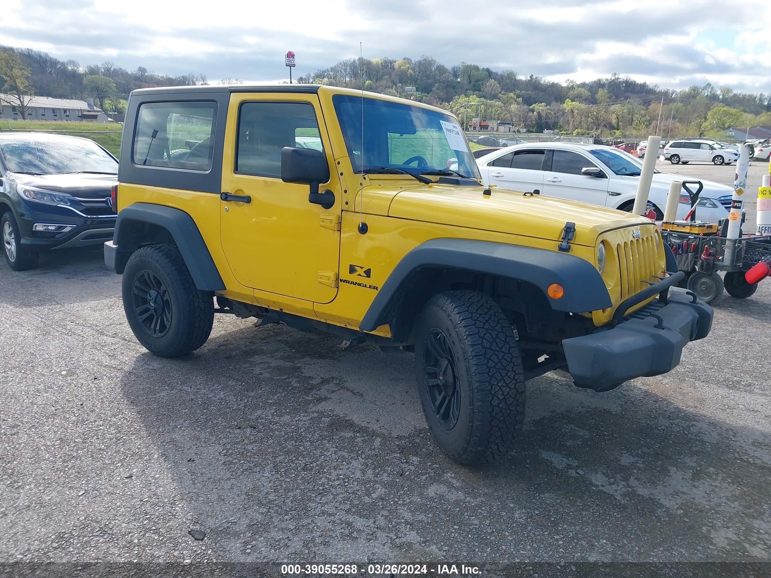 JEEP WRANGLER 2009 1j4fa24199l742117