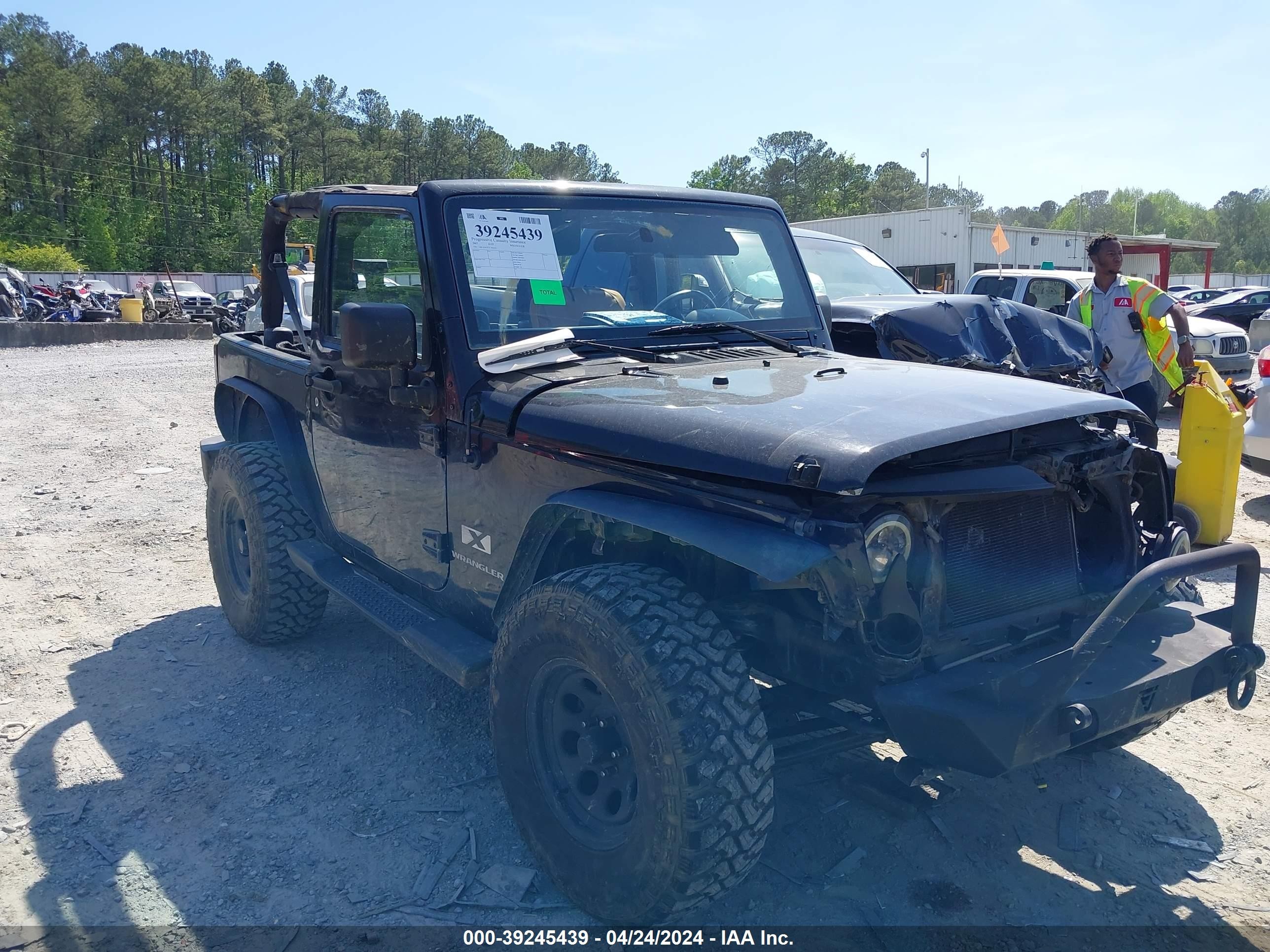 JEEP WRANGLER 2007 1j4fa241x7l193122