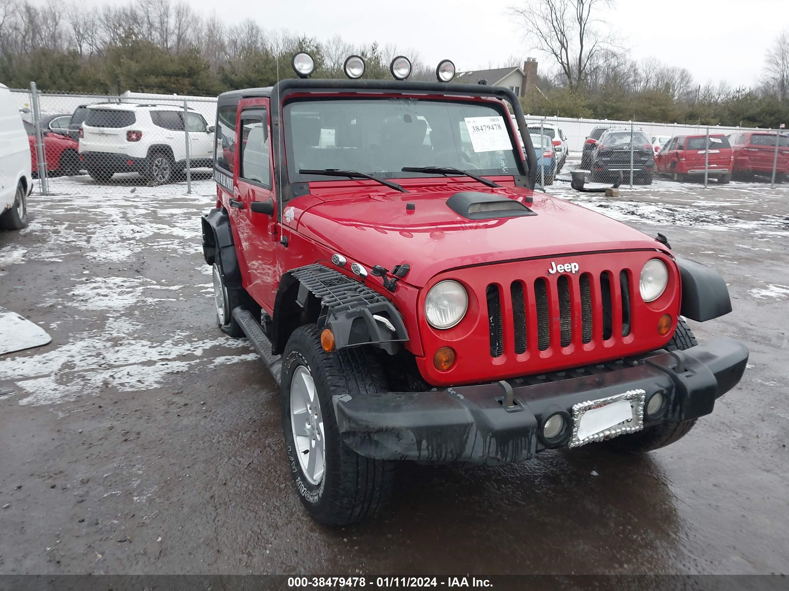 JEEP WRANGLER 2008 1j4fa241x8l640291