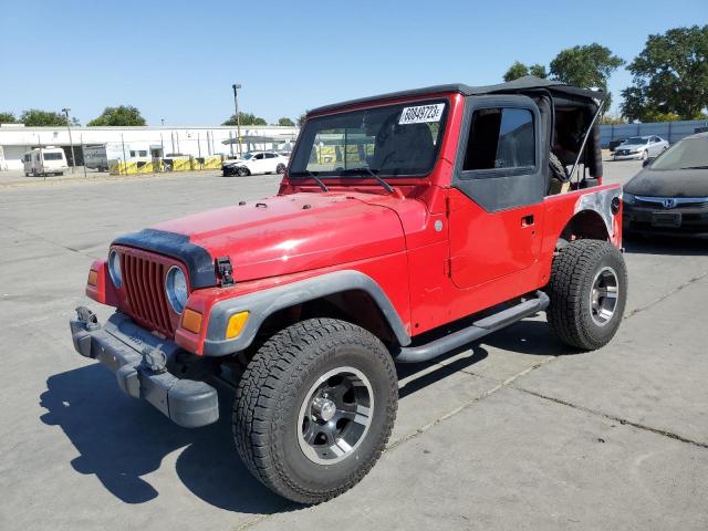 JEEP WRANGLER / 2004 1j4fa29144p743590