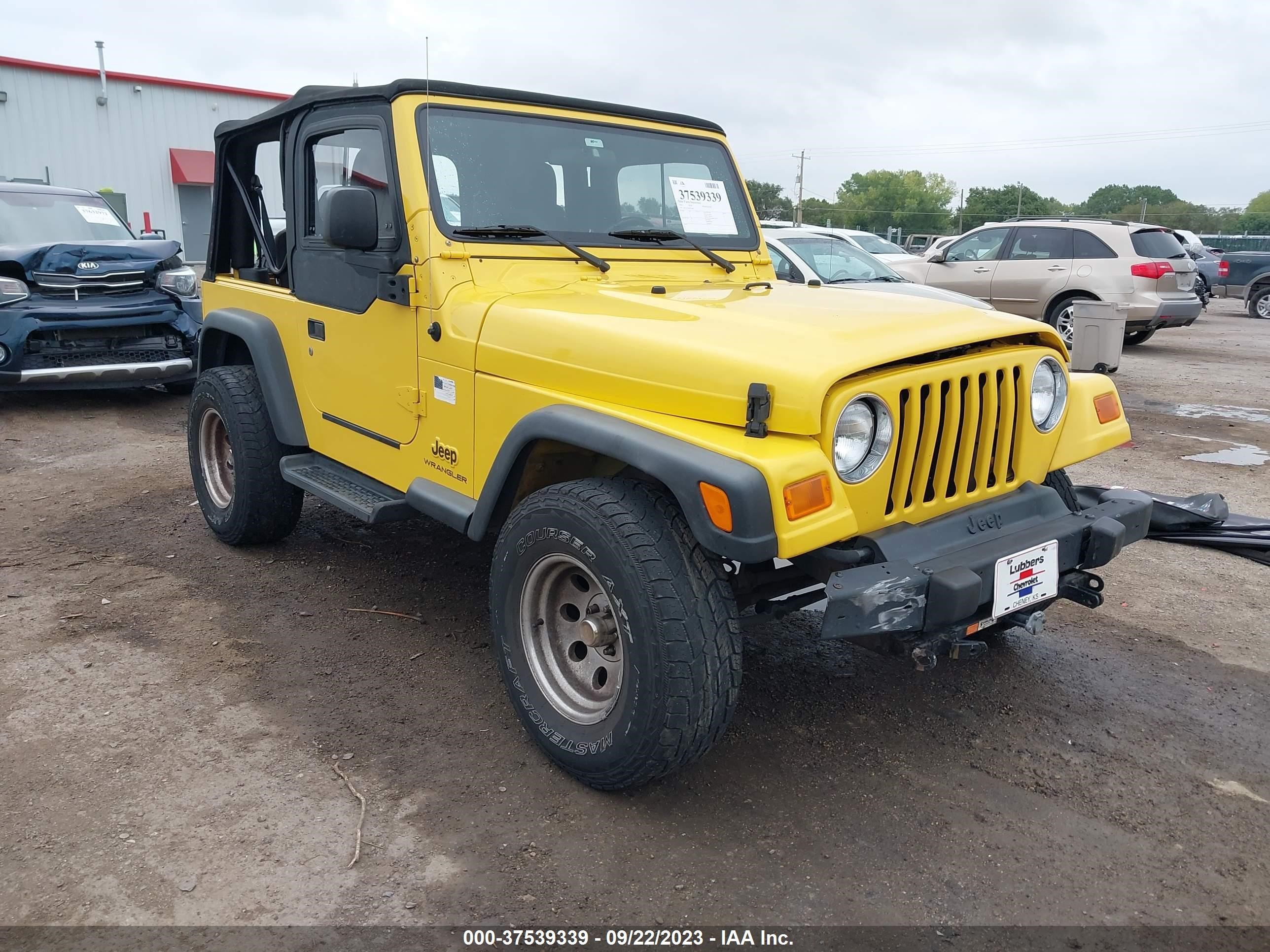 JEEP WRANGLER 2004 1j4fa29184p796485