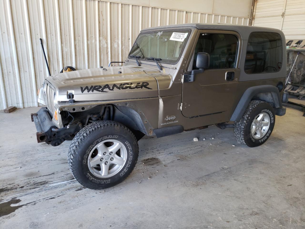 JEEP WRANGLER 2003 1j4fa291x3p327185