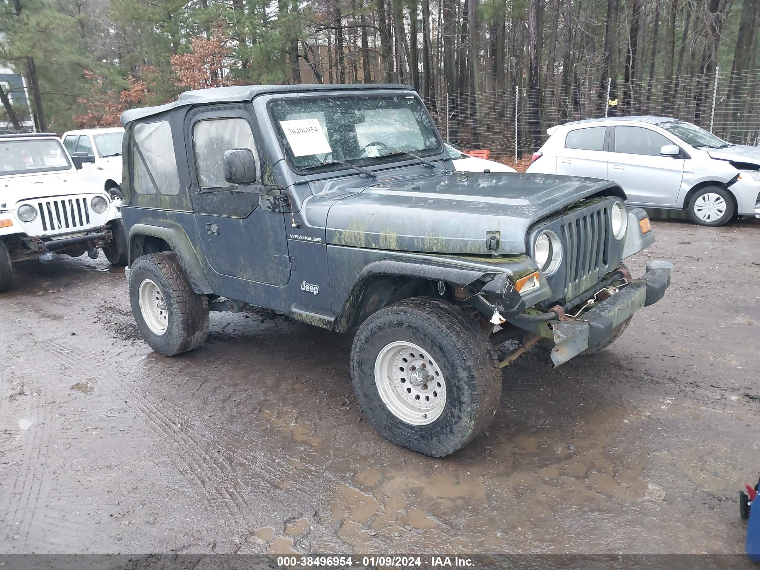 JEEP WRANGLER 2001 1j4fa29p01p369754