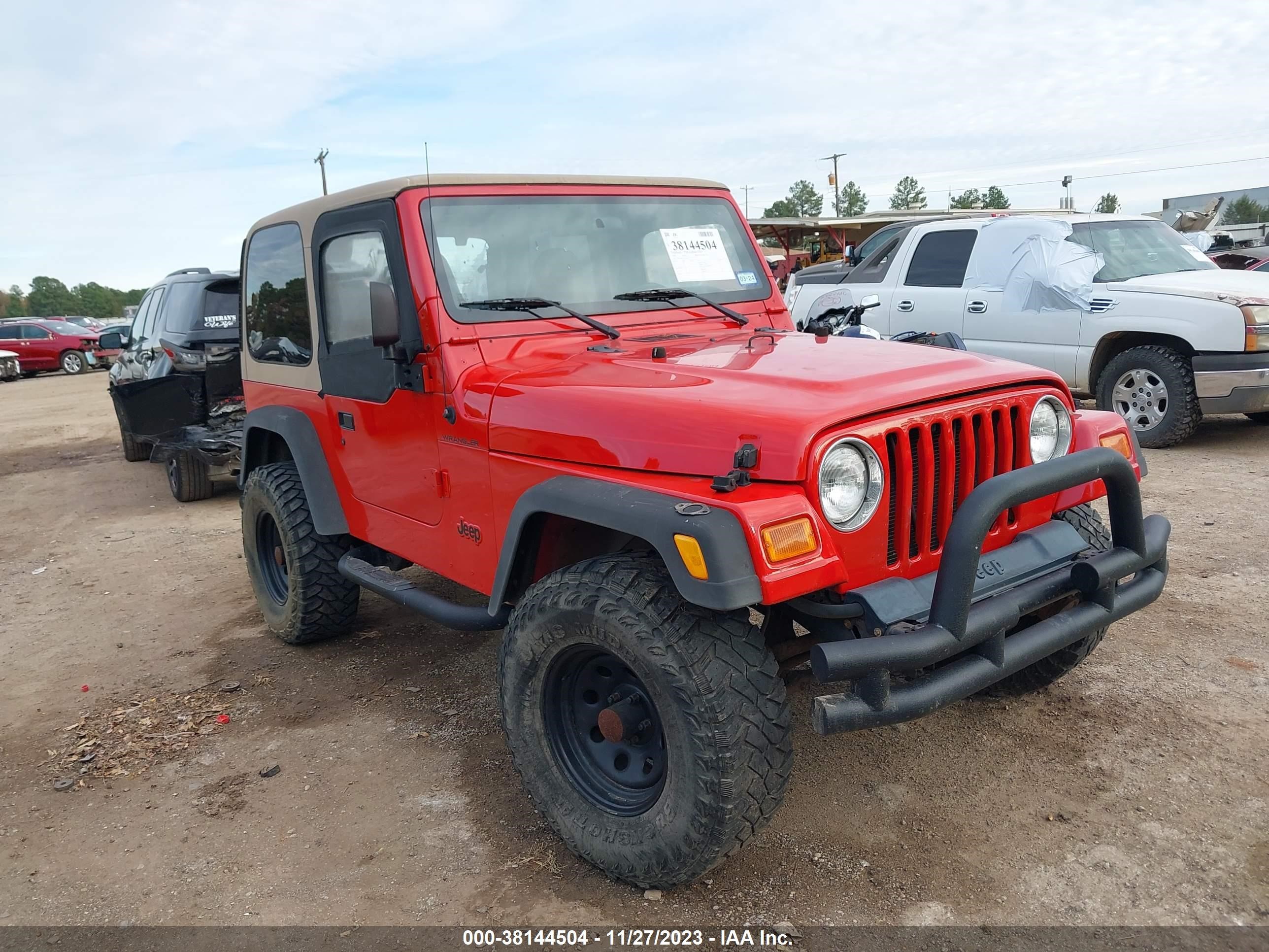 JEEP WRANGLER 2000 1j4fa29p1yp736087