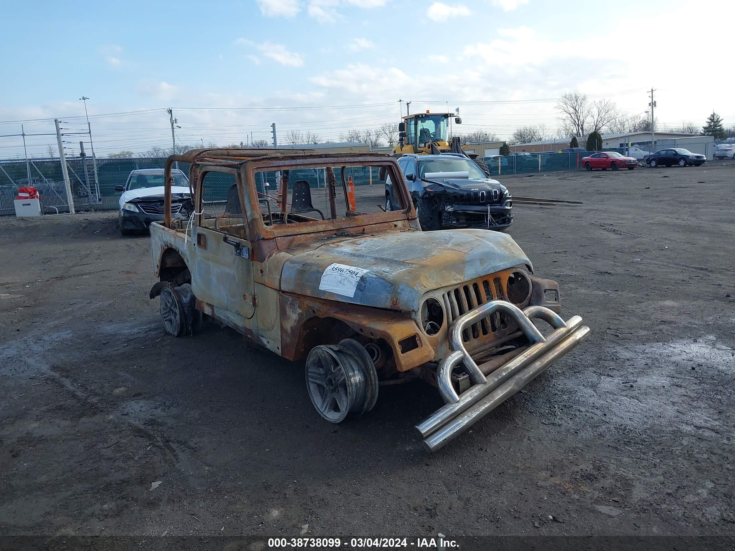 JEEP WRANGLER 2001 1j4fa29p41p307175