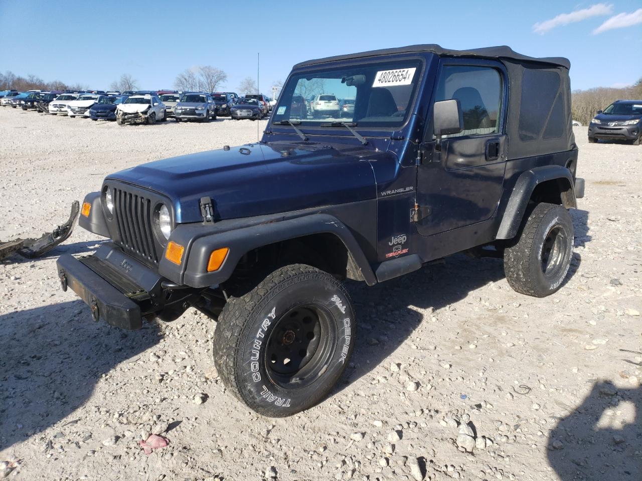 JEEP WRANGLER 2001 1j4fa29p51p358720