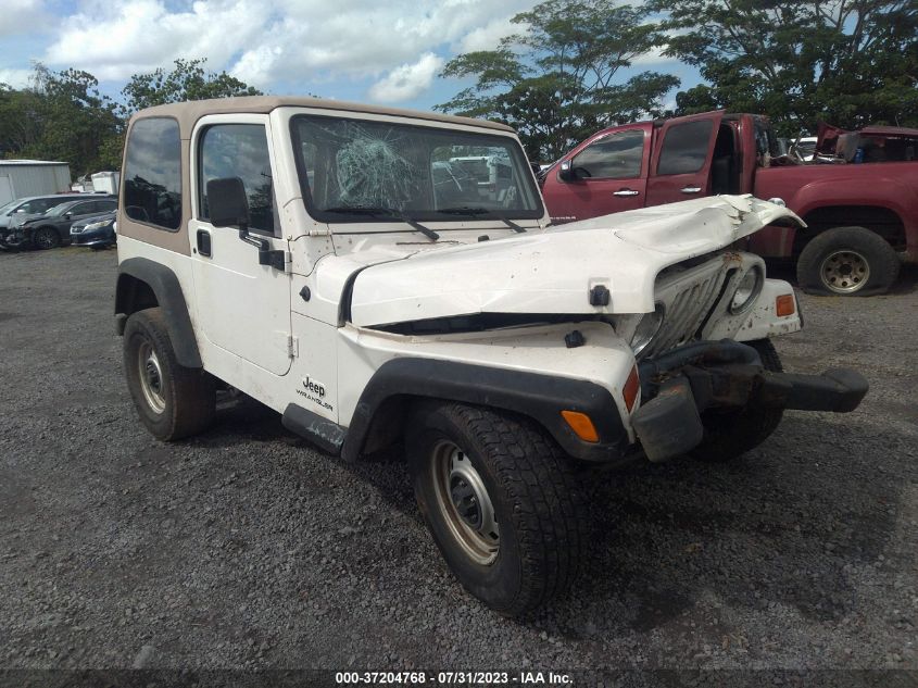 JEEP WRANGLER 2001 1j4fa29p51p363660