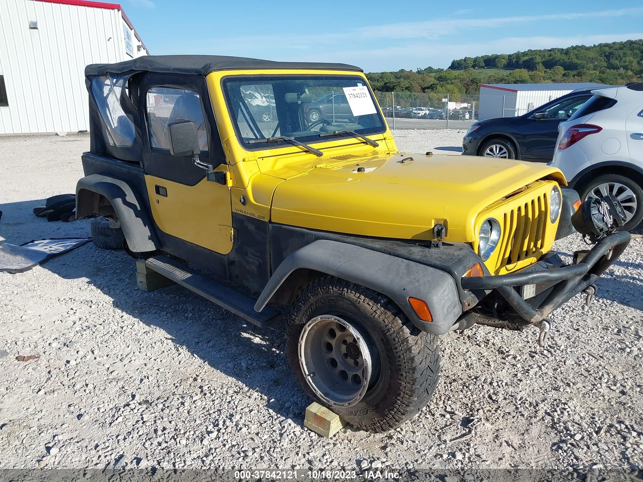 JEEP WRANGLER 2000 1j4fa29p5yp788273