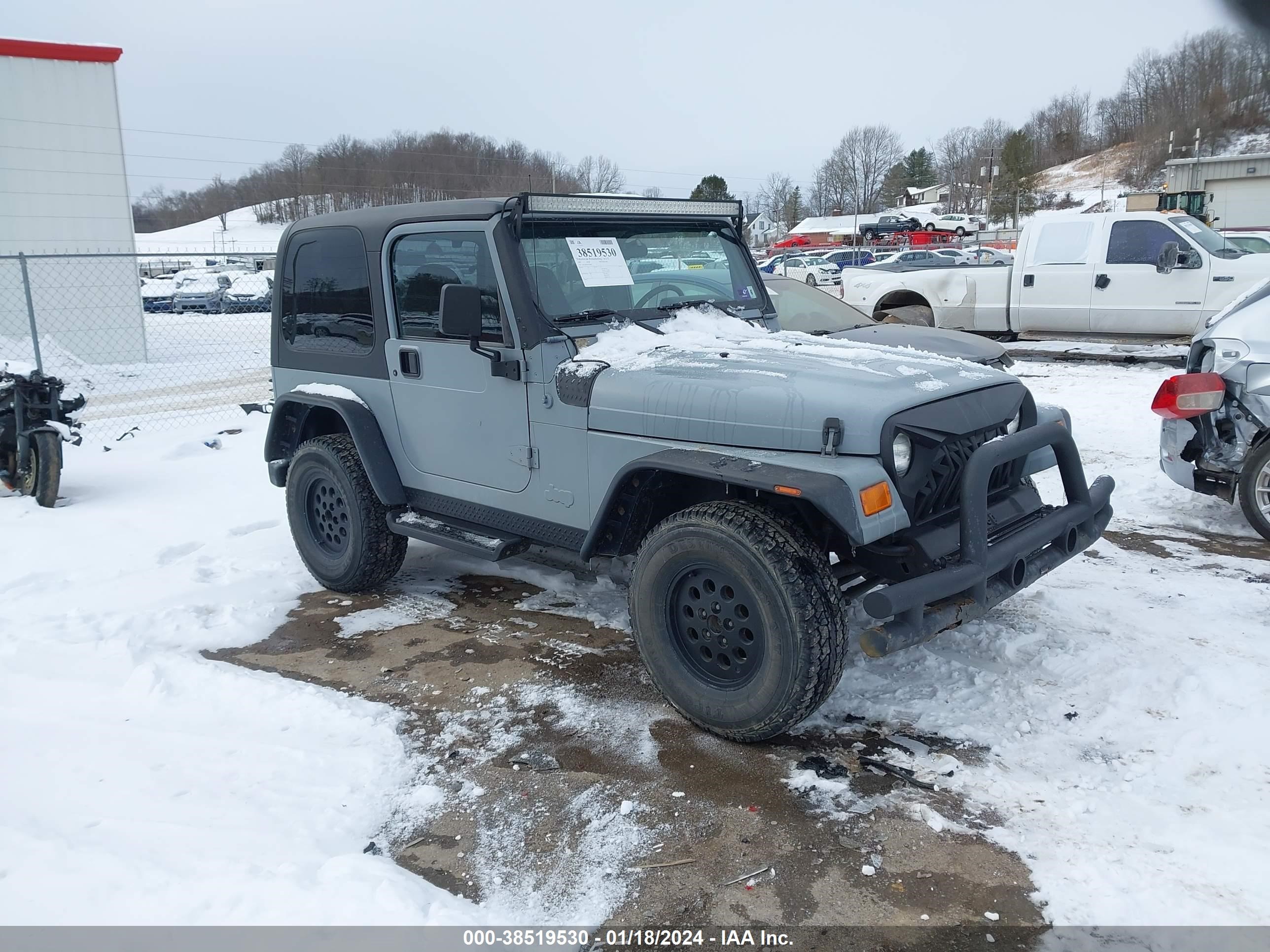 JEEP WRANGLER 2001 1j4fa29p61p370441