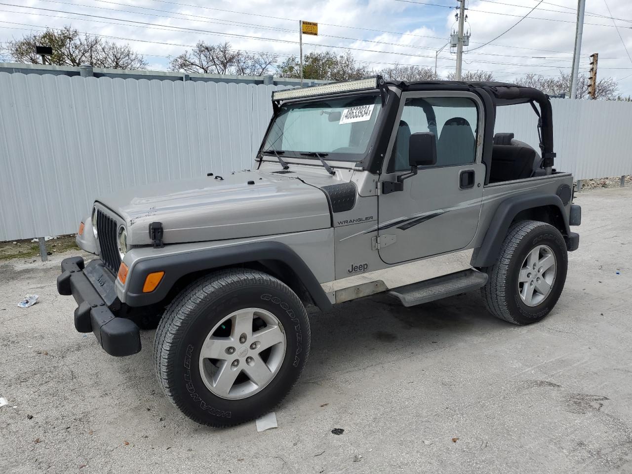 JEEP WRANGLER 2000 1j4fa29p7yp787092