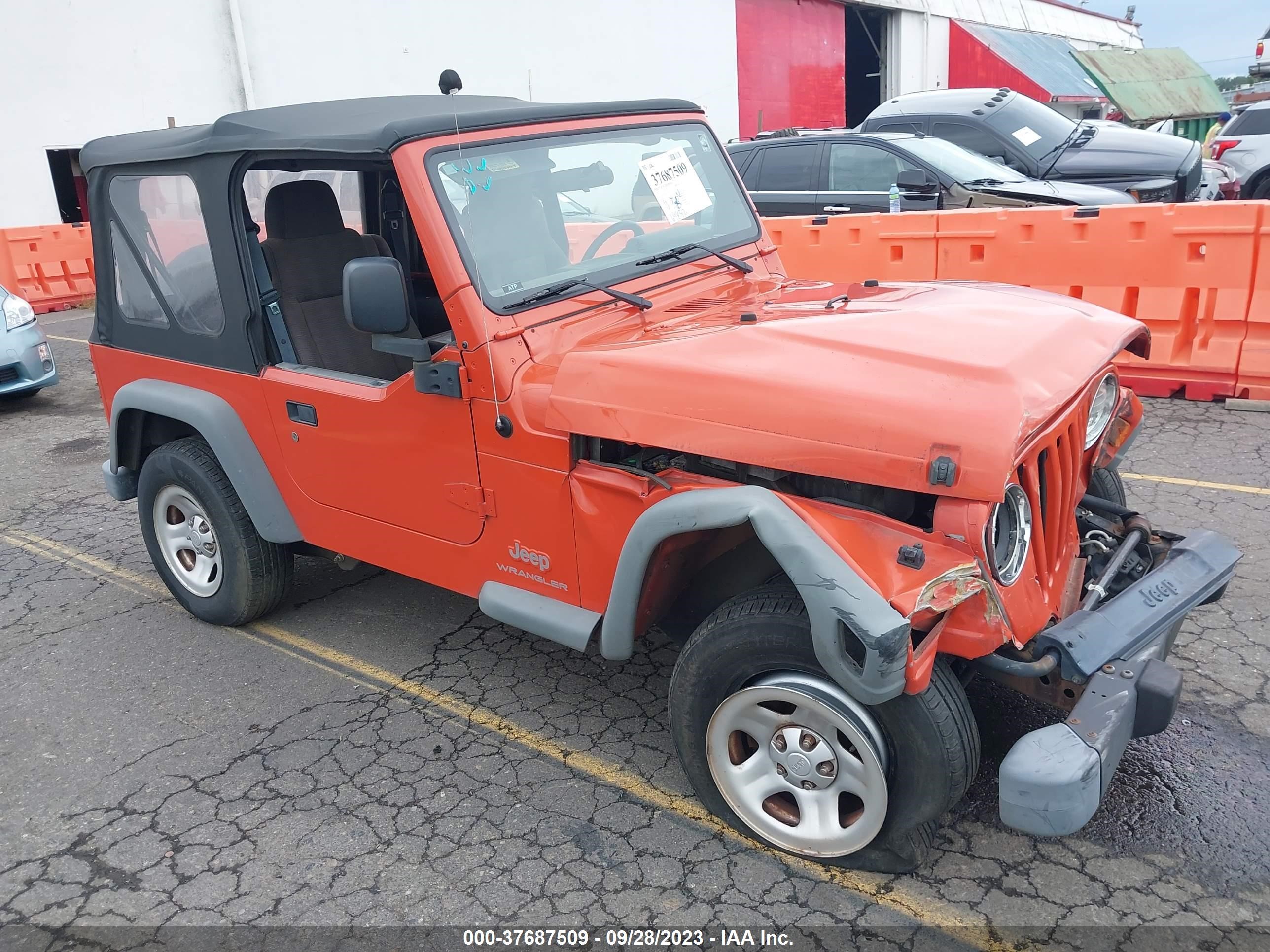 JEEP WRANGLER 2005 1j4fa29s05p333637