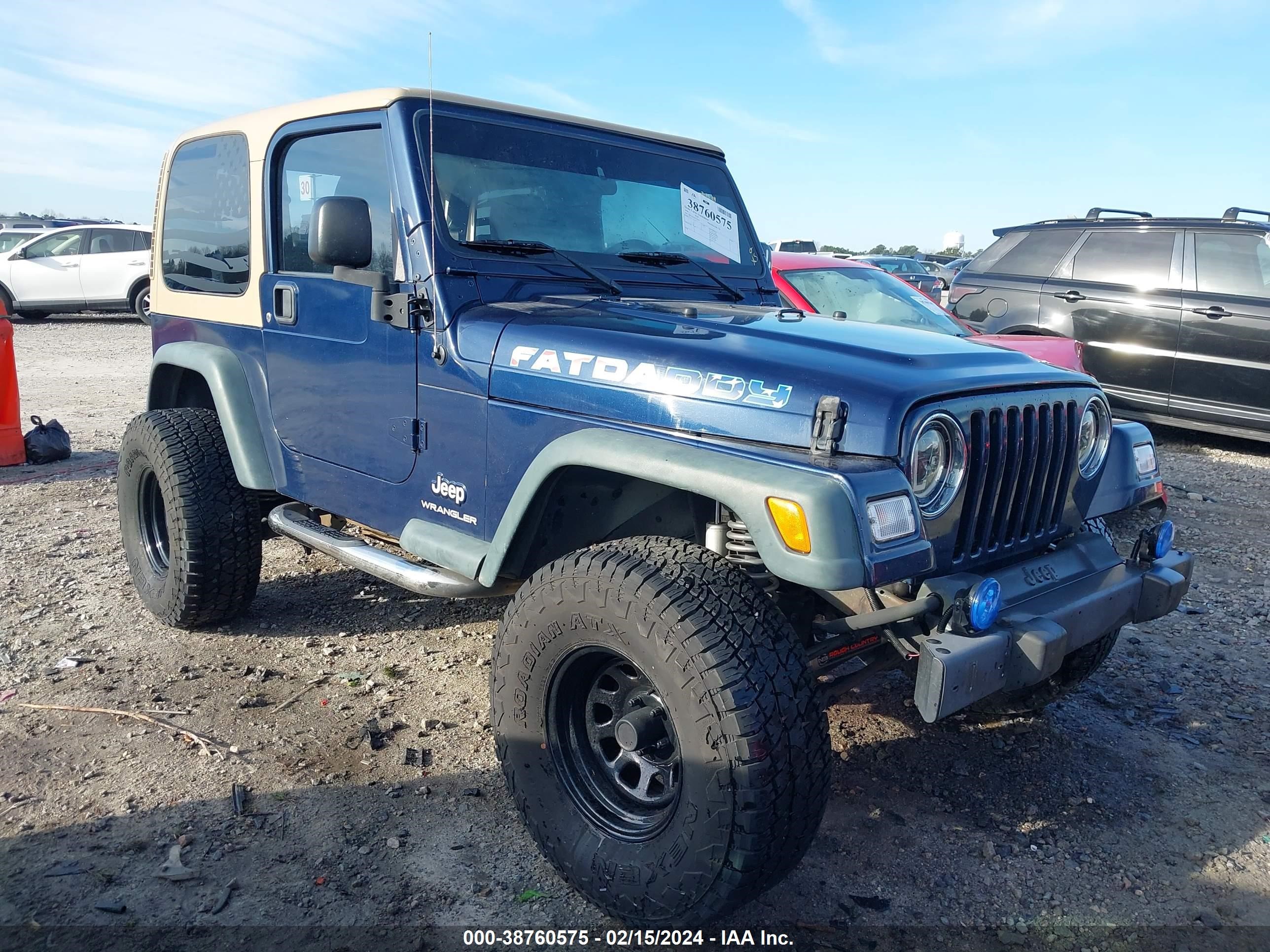 JEEP WRANGLER 2006 1j4fa29s16p782312