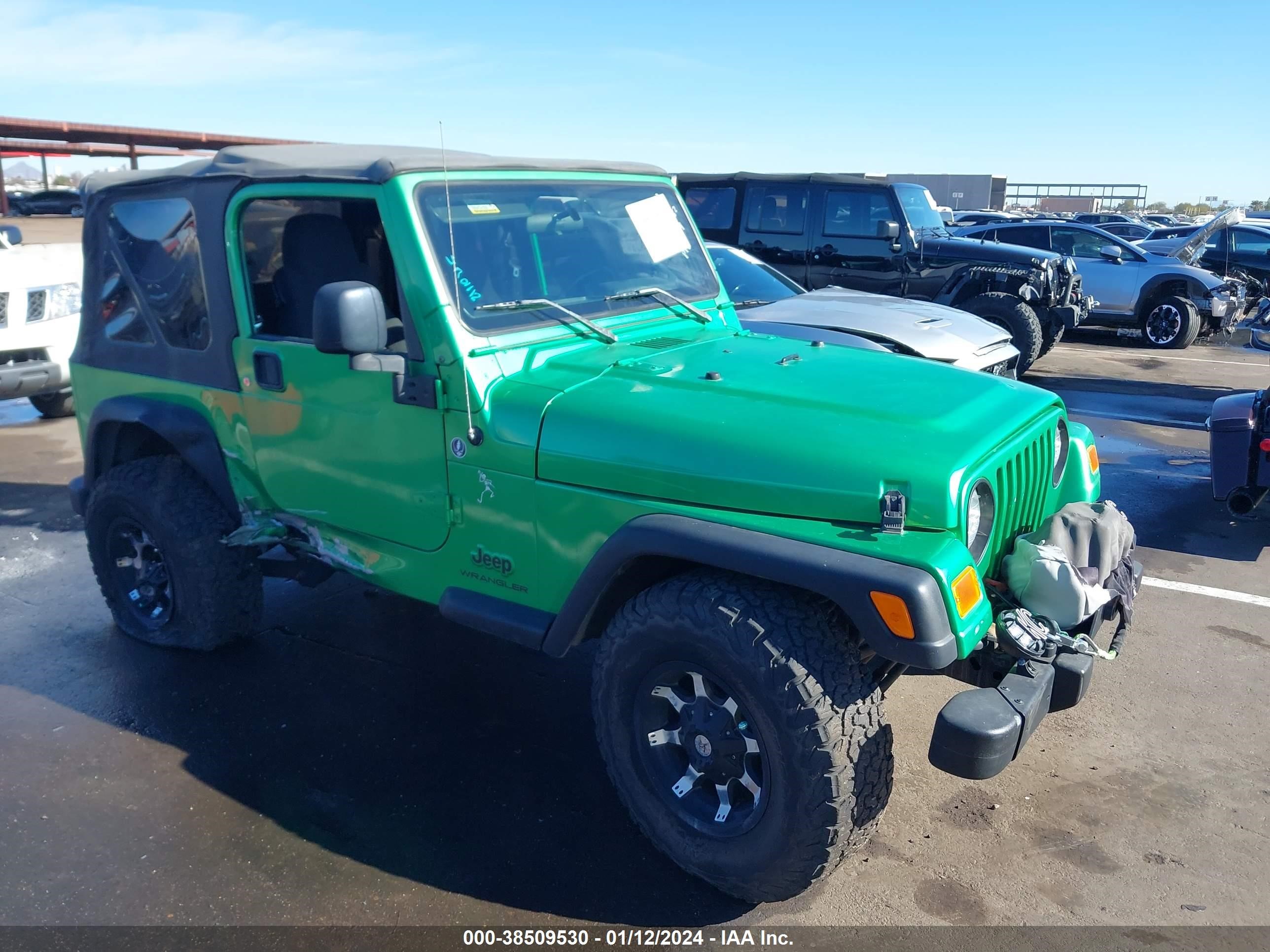 JEEP WRANGLER 2005 1j4fa29s45p355382