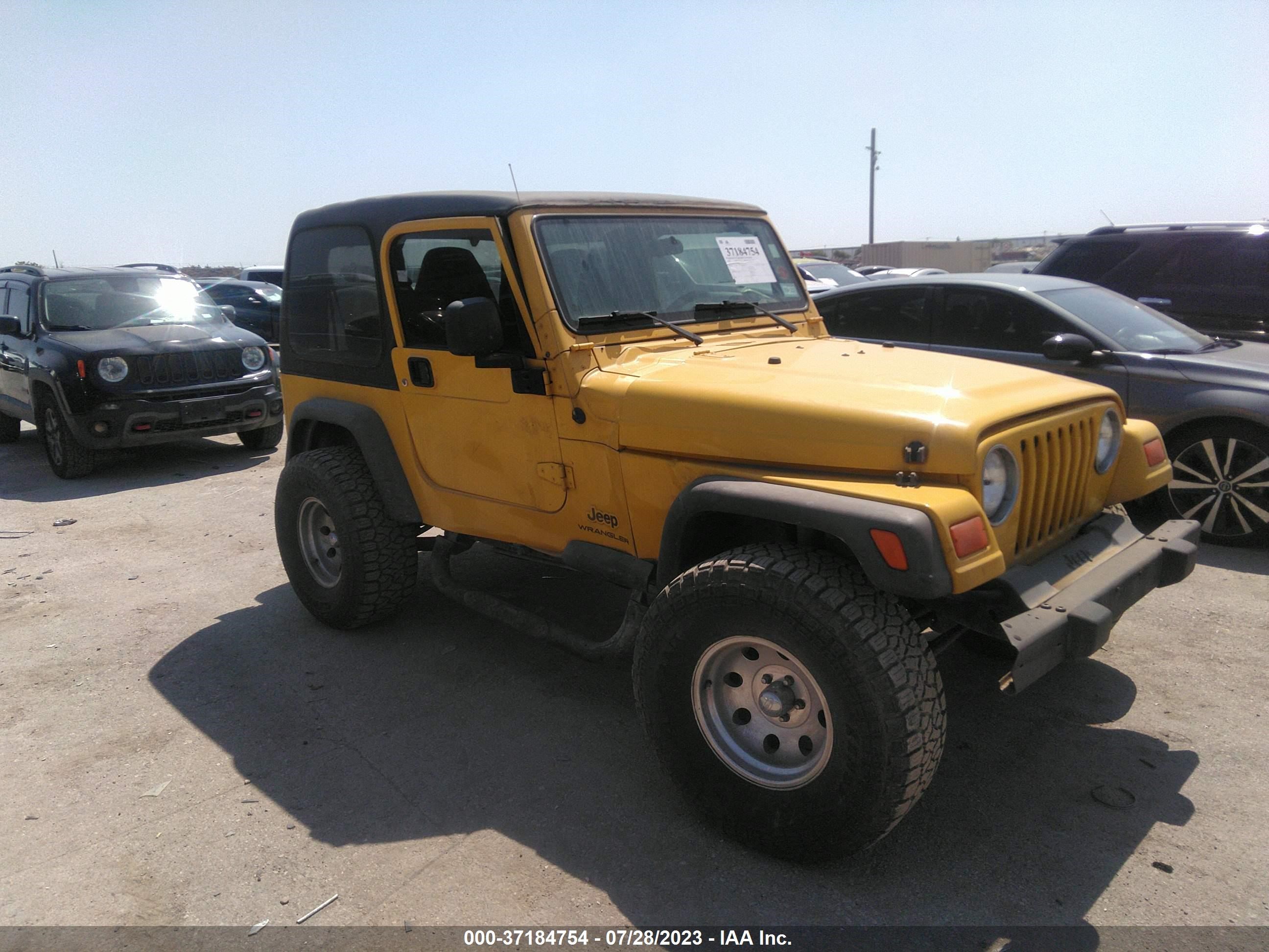 JEEP WRANGLER 2006 1j4fa29s76p746401