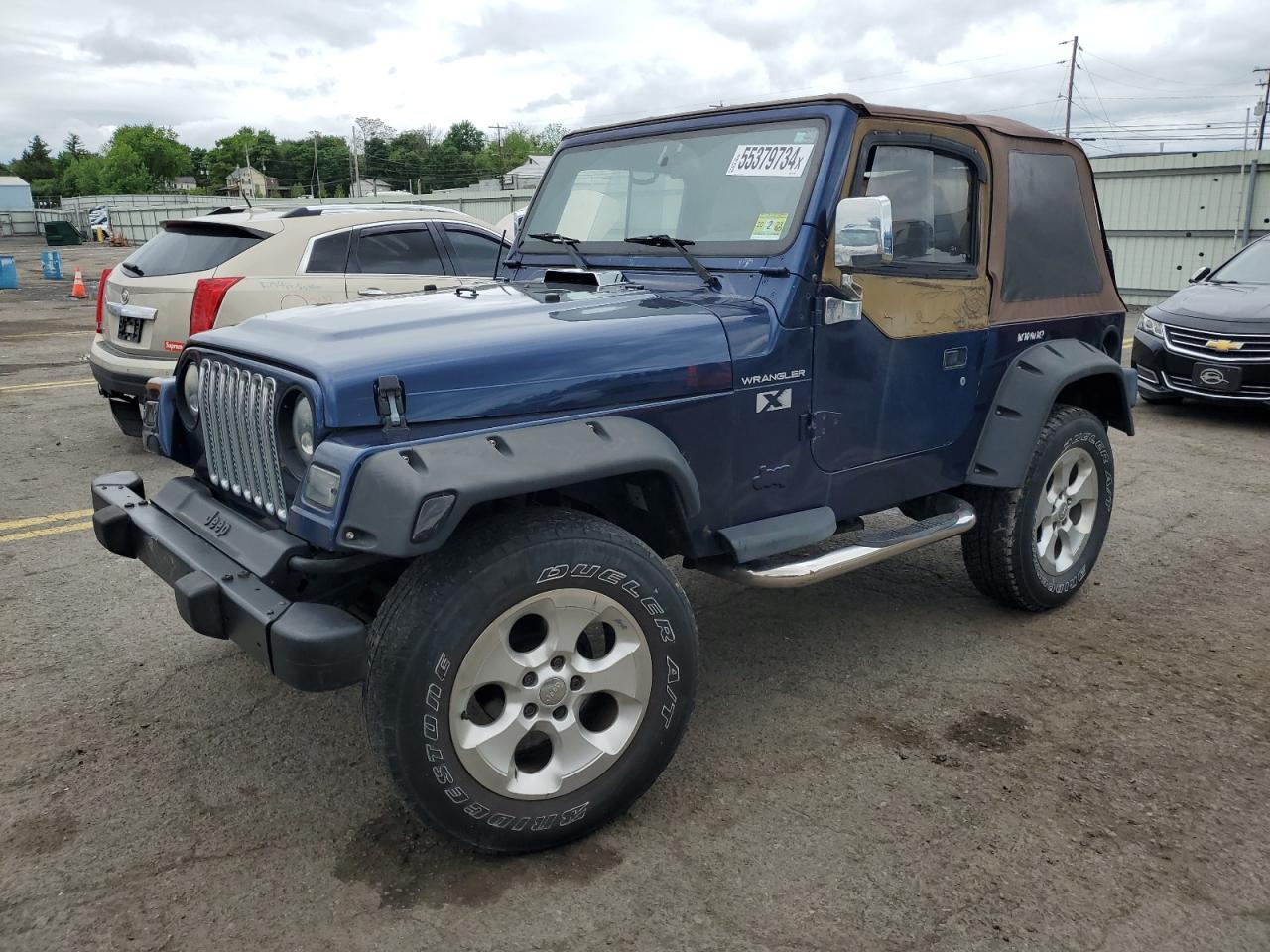 JEEP WRANGLER 2002 1j4fa39s02p758793