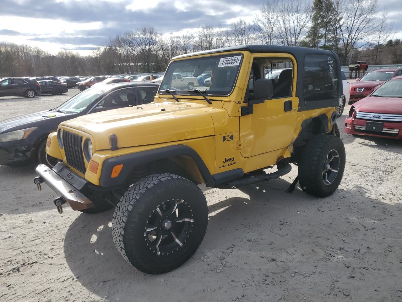 JEEP WRANGLER 2004 1j4fa39s04p702534