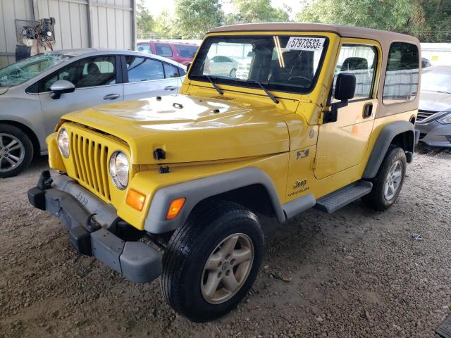 JEEP WRANGLER X 2004 1j4fa39s04p745609