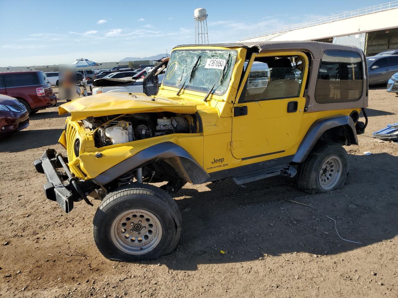 JEEP WRANGLER 2004 1j4fa39s04p781445