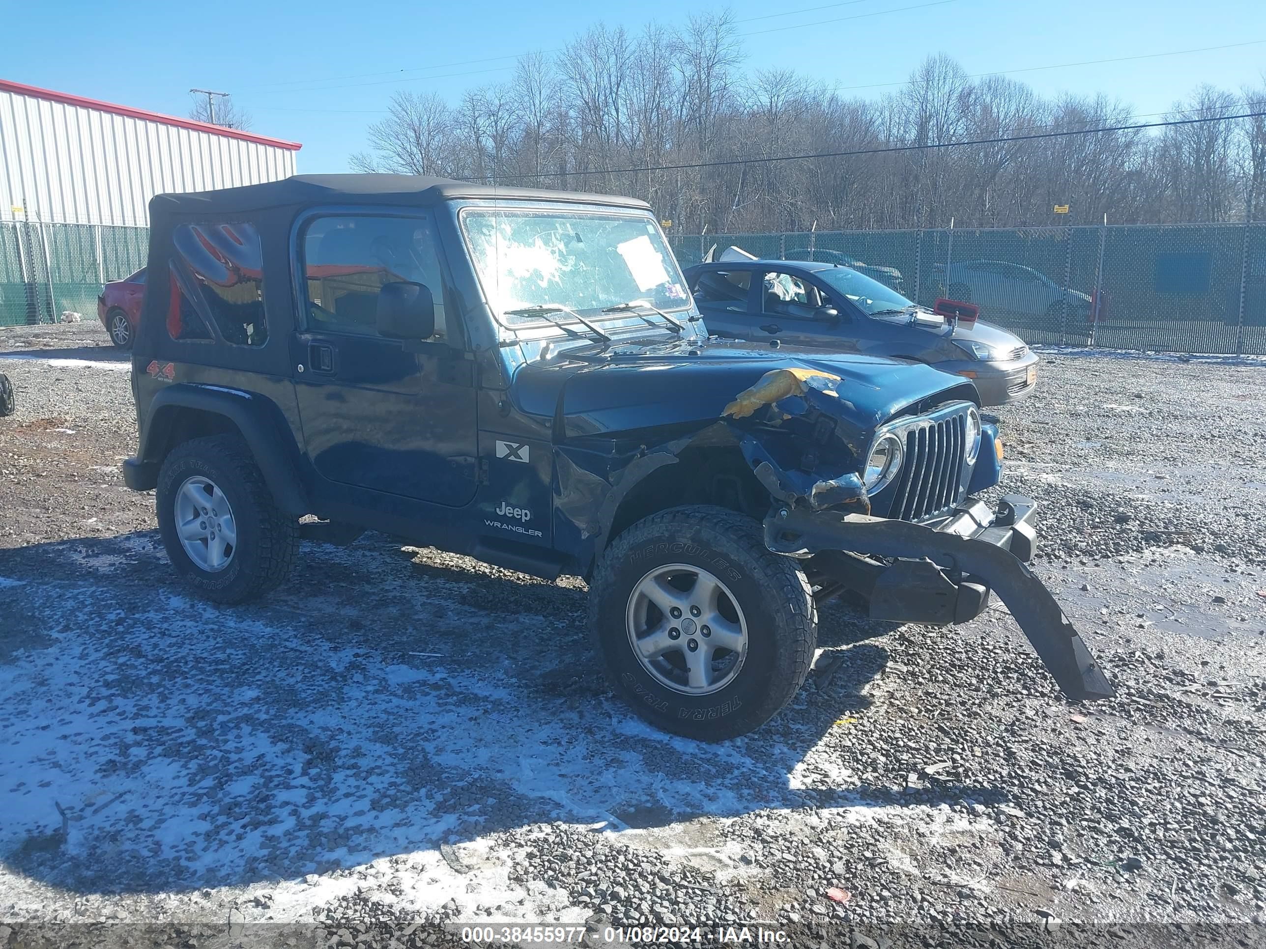 JEEP WRANGLER 2005 1j4fa39s05p337595